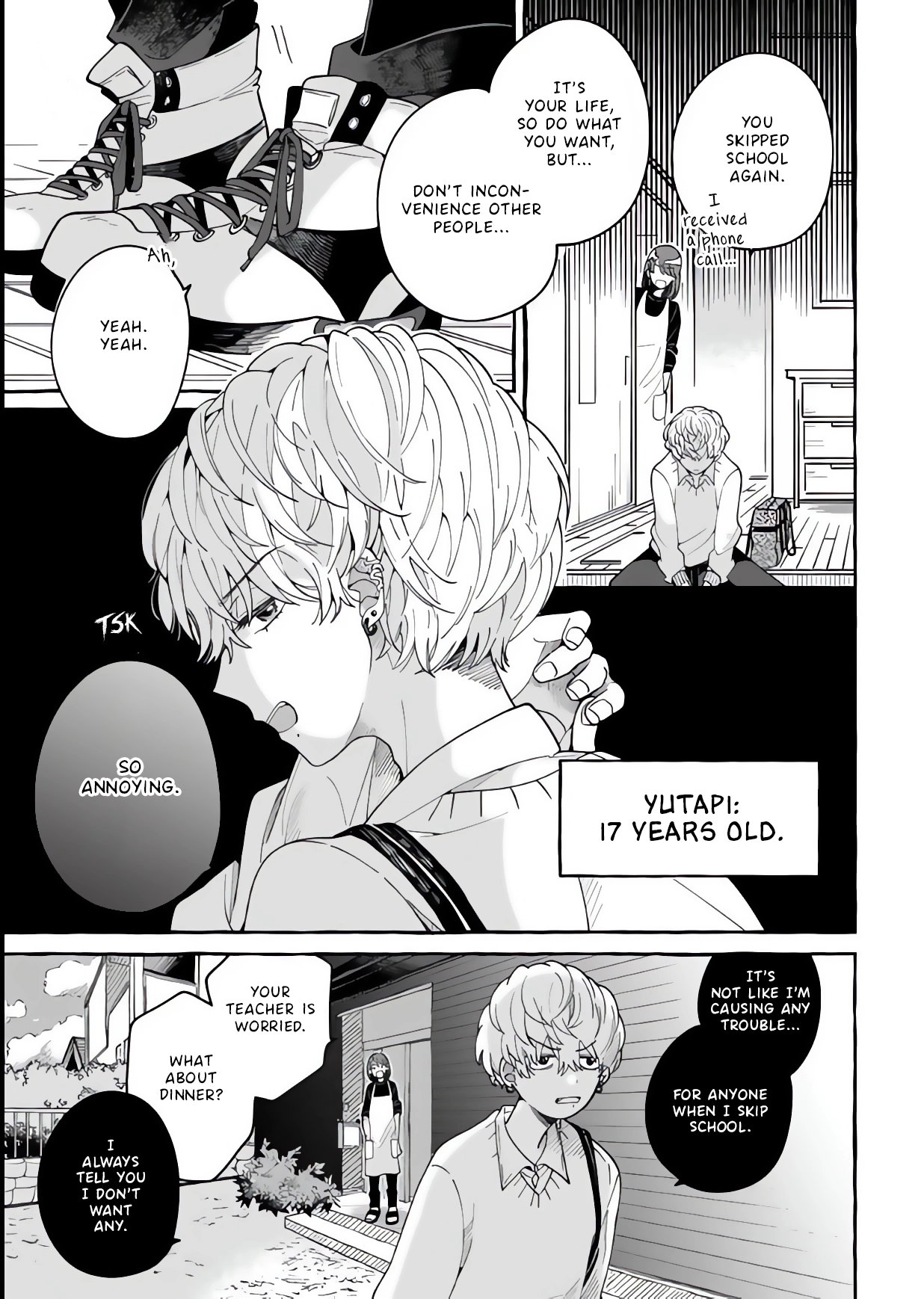 Read Tonari no Hachuurui-kun ENGLISH Manga Online