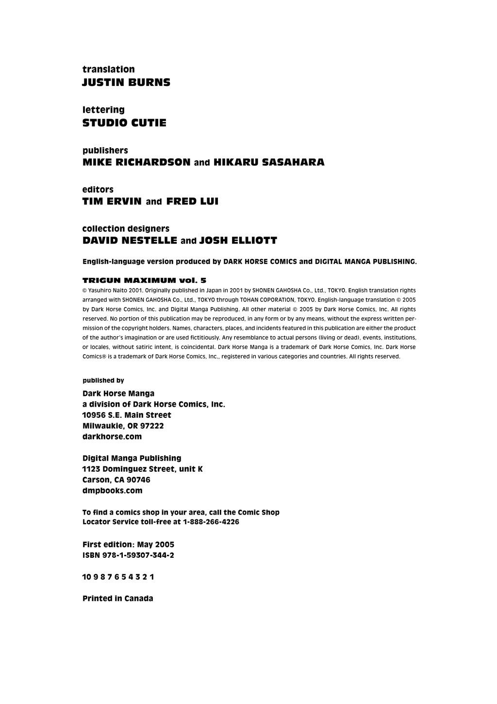 Read Trigun Maximum ENGLISH Manga Online