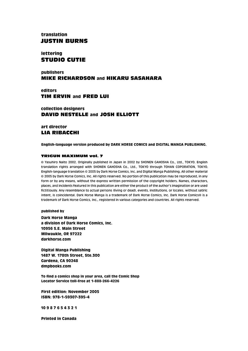 Read Trigun Maximum ENGLISH Manga Online