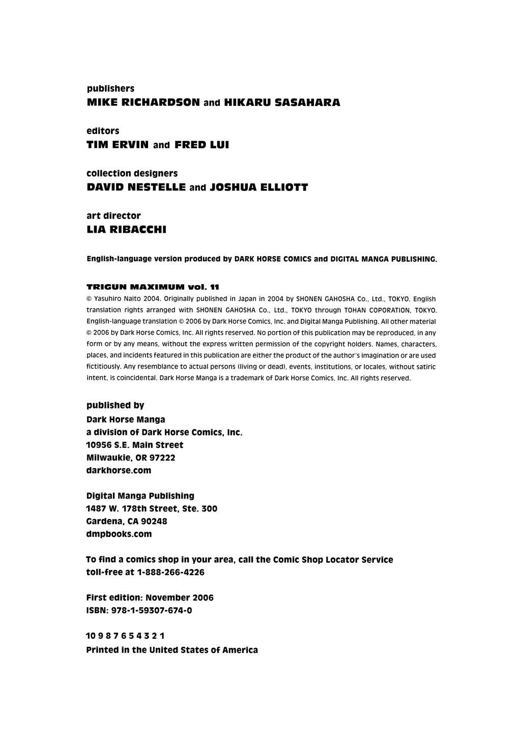 Read Trigun Maximum ENGLISH Manga Online