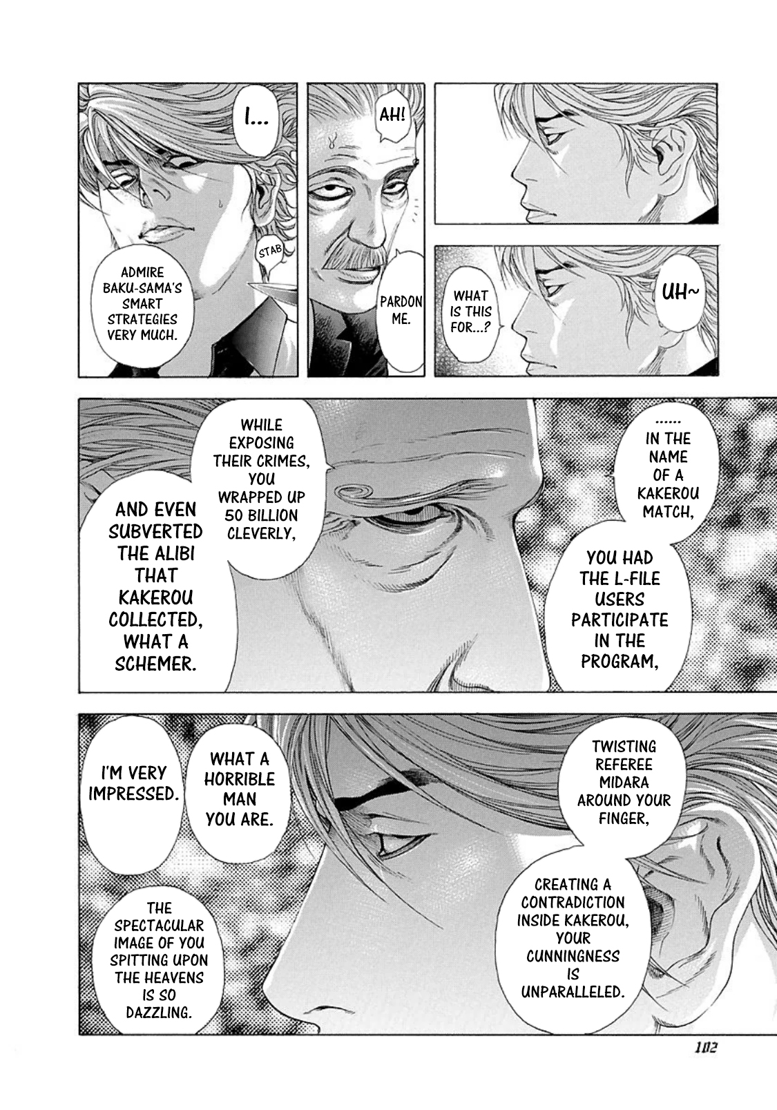 Read Usogui ENGLISH Manga Online