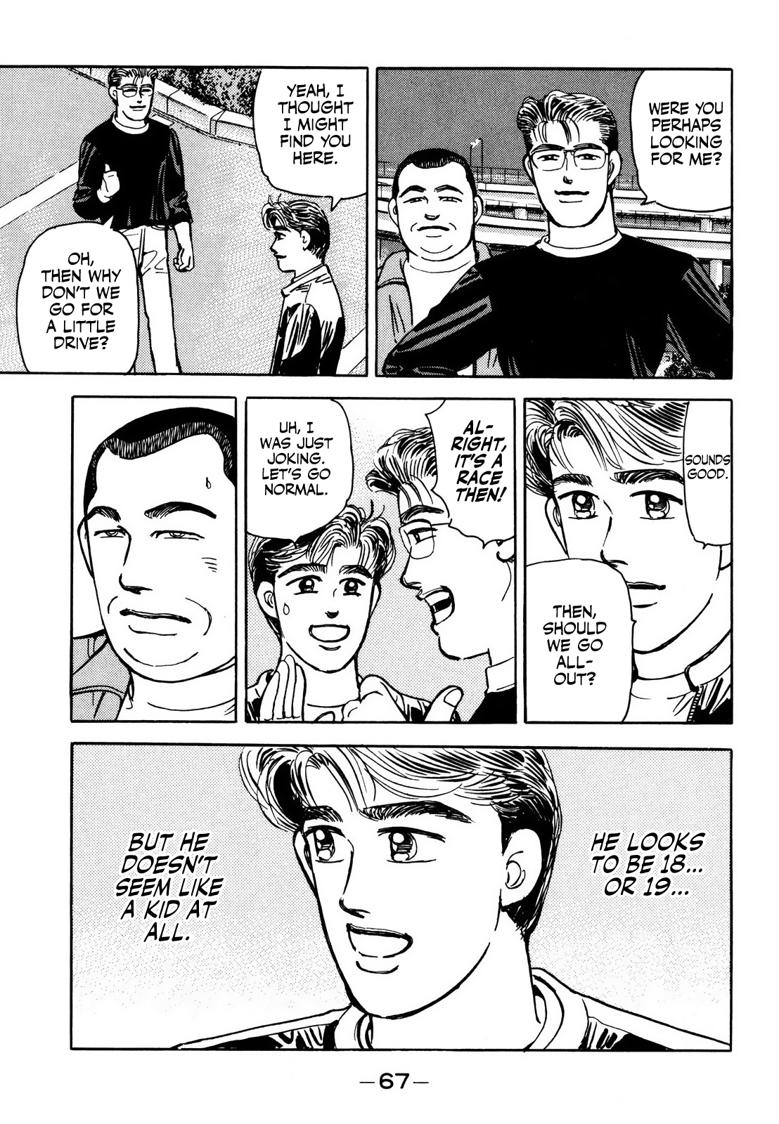 Read Wangan Midnight ENGLISH Manga Online