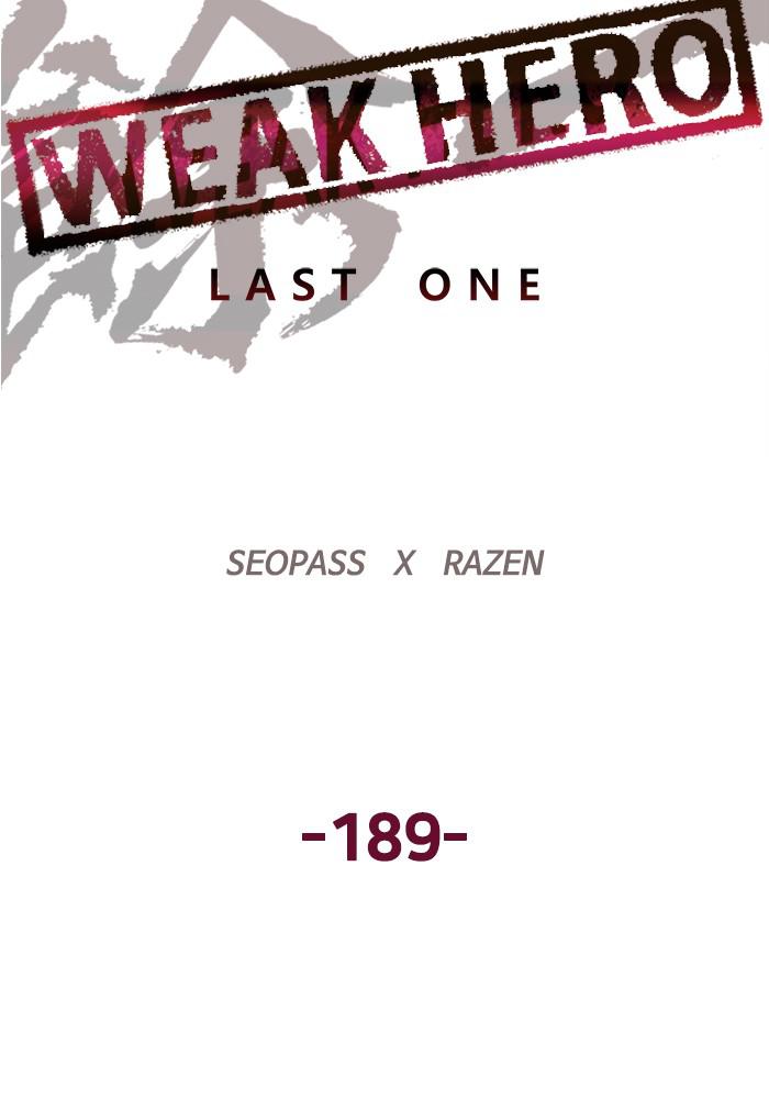 Read Weak Hero ENGLISH Manga Online