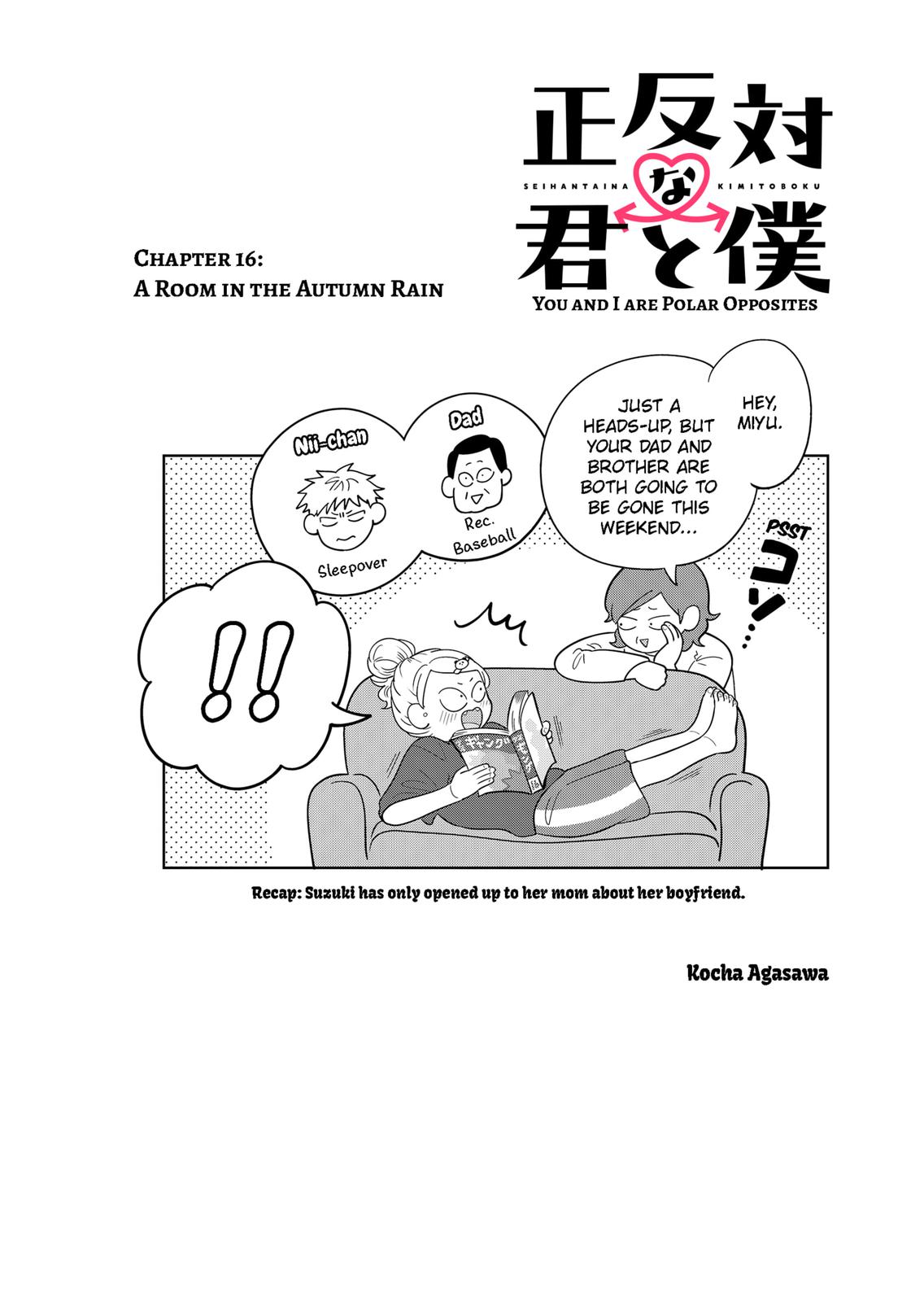 Read You and I Are Polar Opposites ENGLISH Manga Online