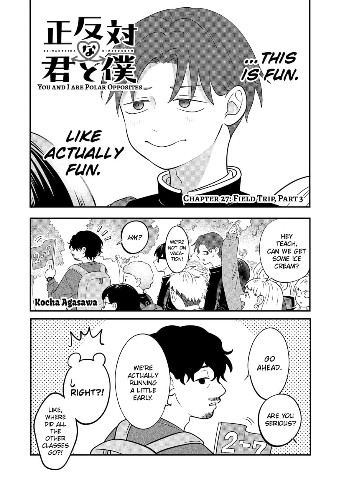 Read You and I Are Polar Opposites ENGLISH Manga Online