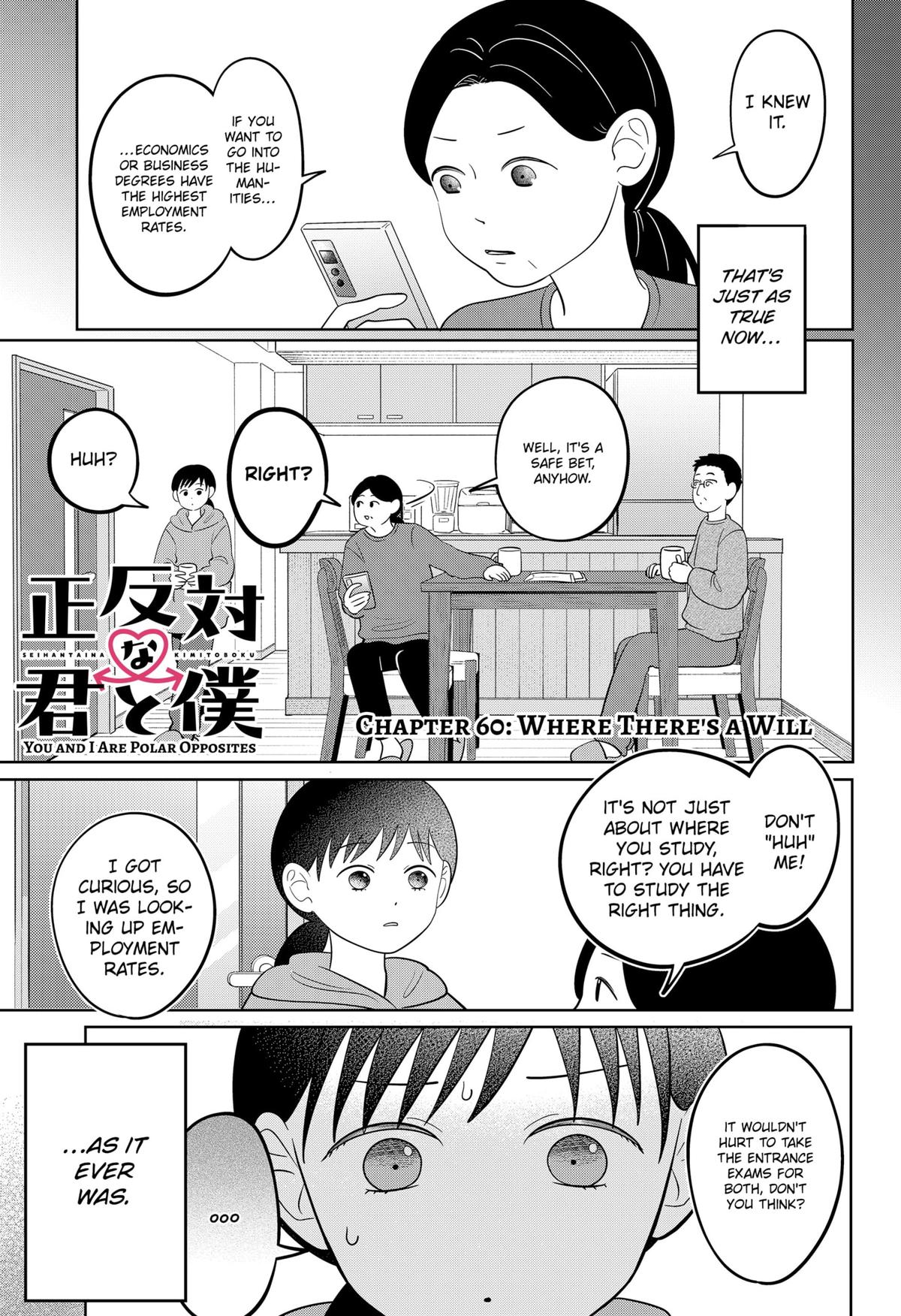 Read You and I Are Polar Opposites ENGLISH Manga Online