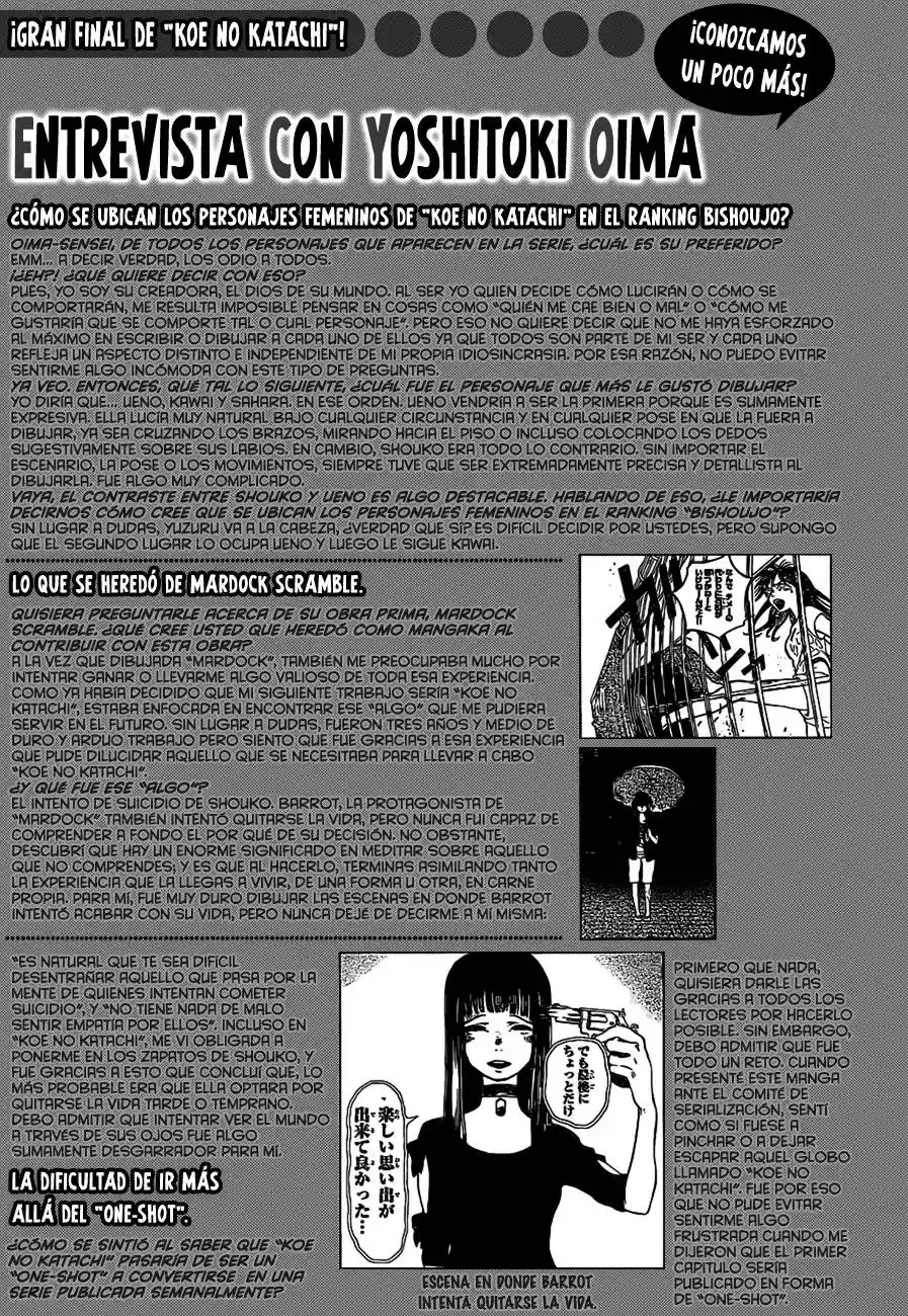 Read A Silent Voice Español Manga Online