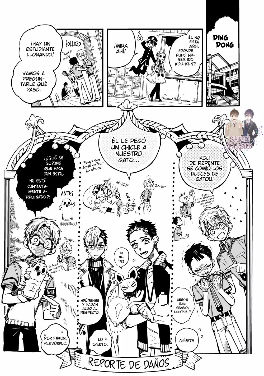 Read After-School Hanako-Kun Español Manga Online