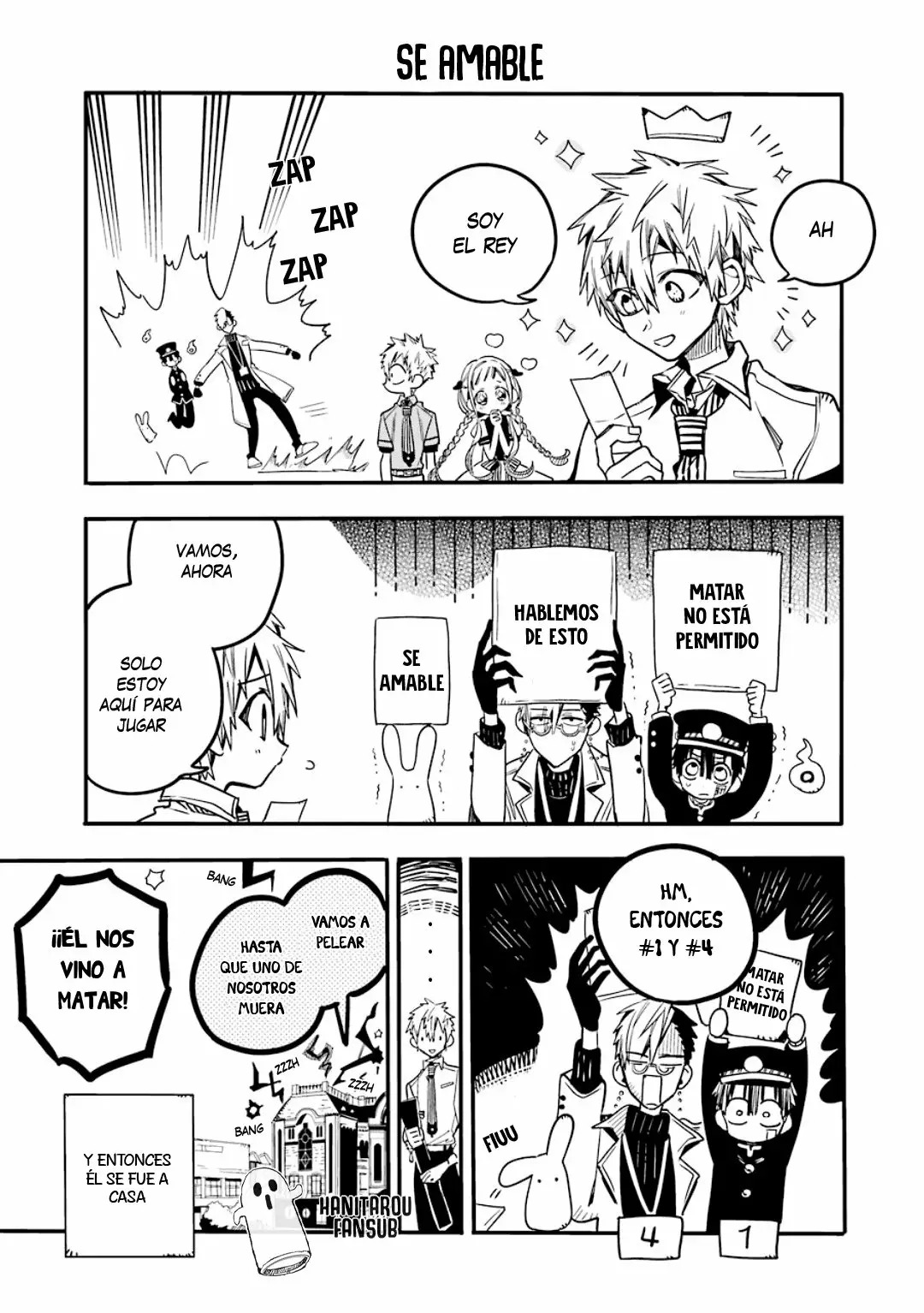 Read After-School Hanako-Kun Español Manga Online