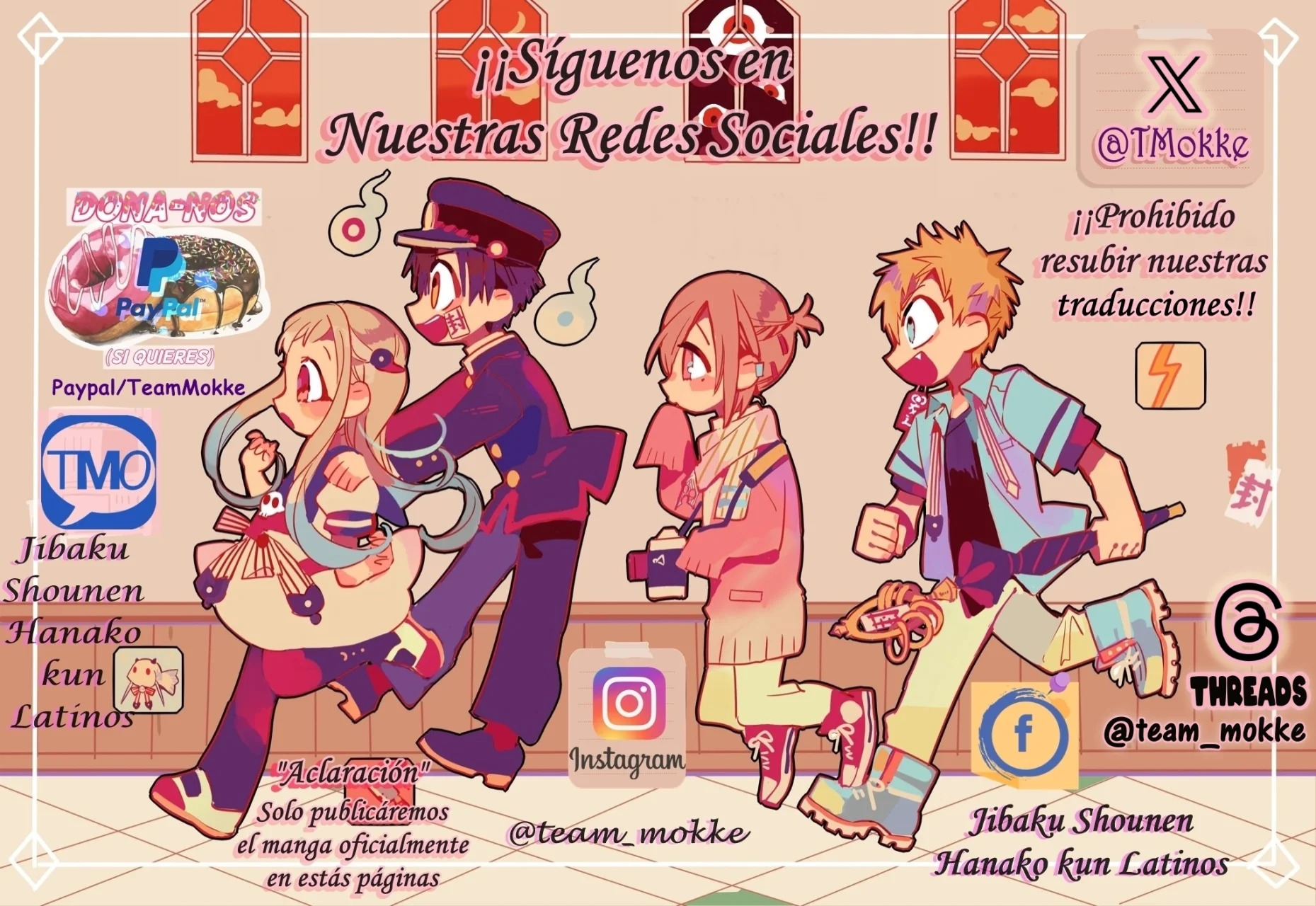 Read After-School Hanako-Kun Español Manga Online