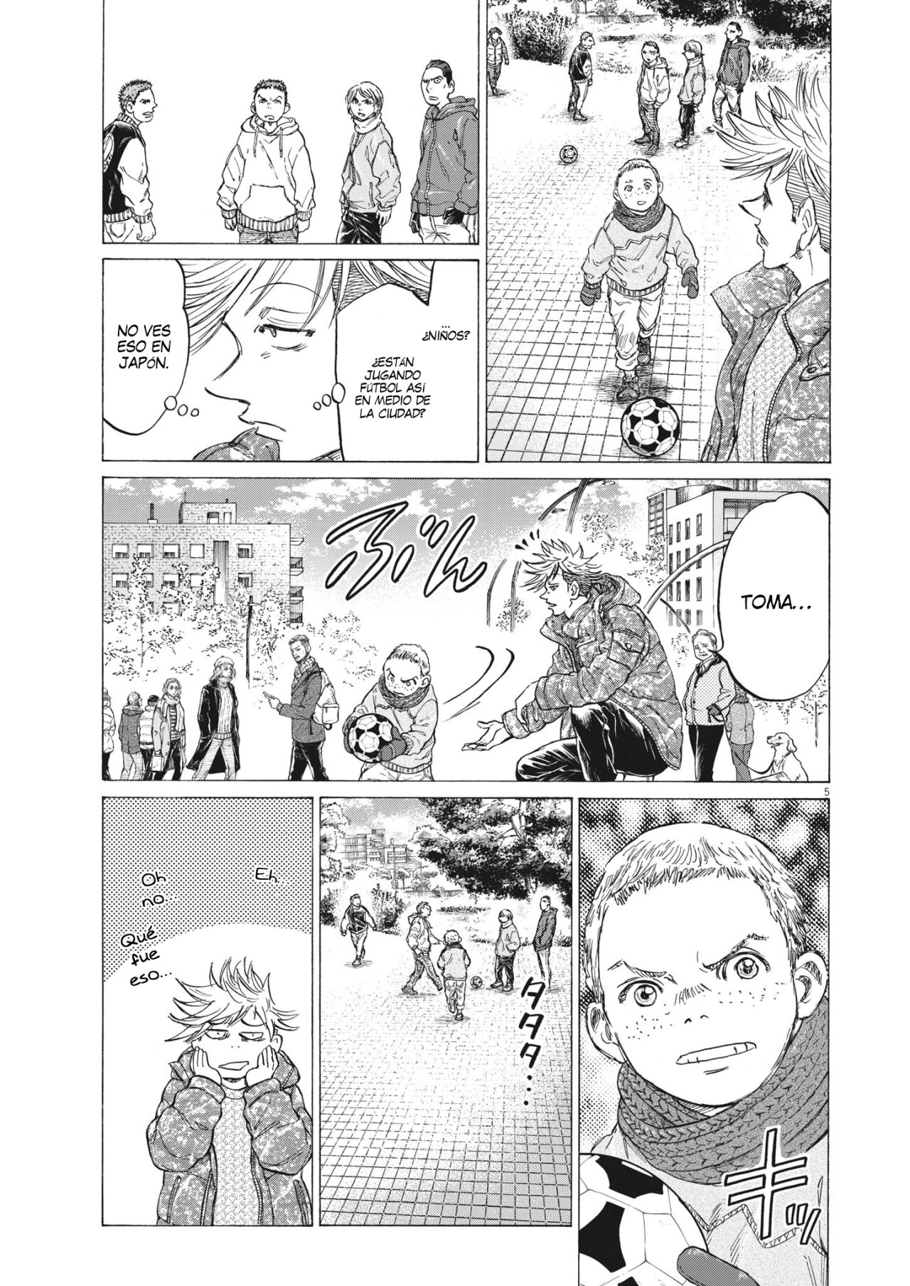 Read Ao ashi Español Manga Online