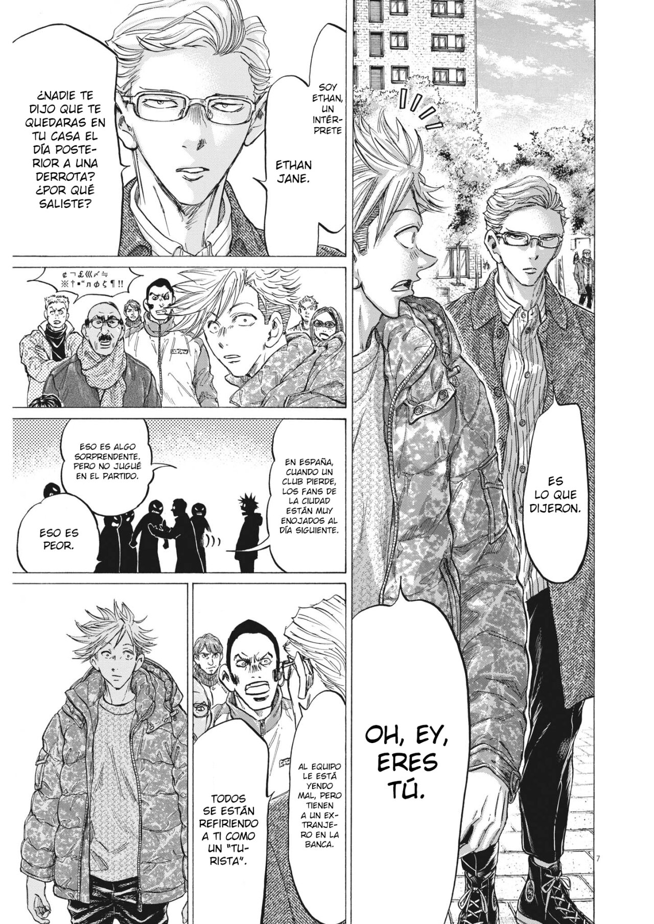 Read Ao ashi Español Manga Online