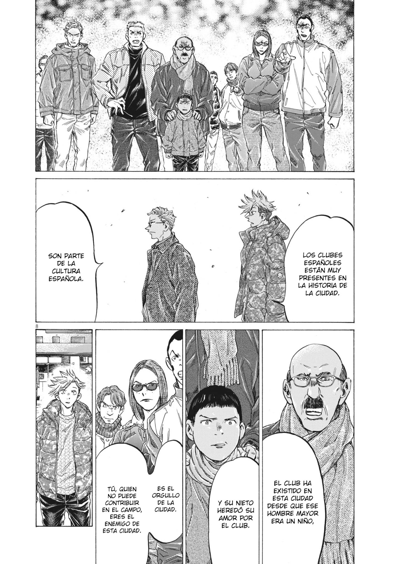 Read Ao ashi Español Manga Online