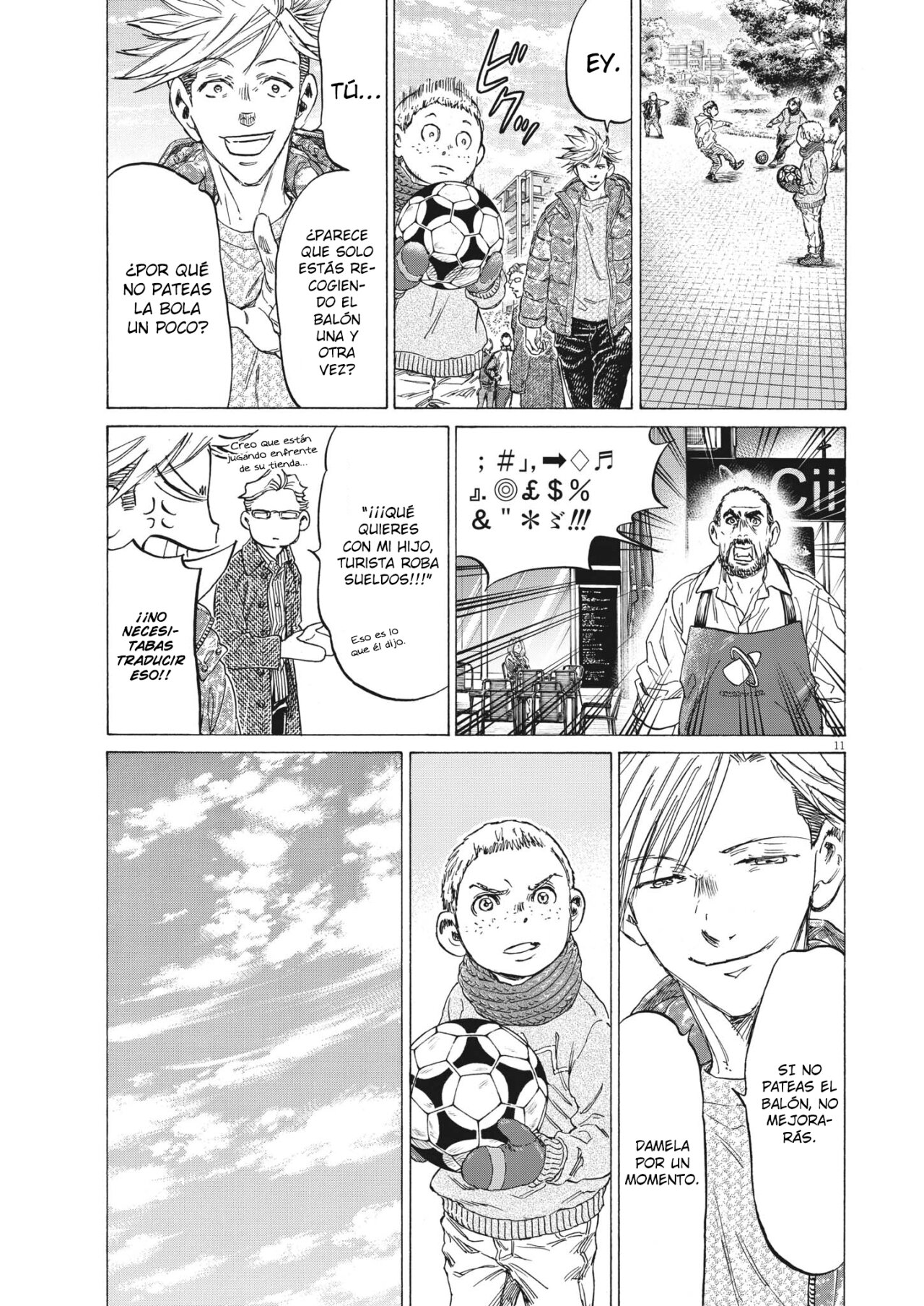 Read Ao ashi Español Manga Online