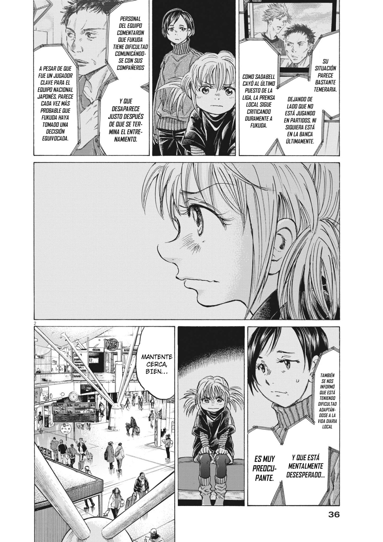 Read Ao ashi Español Manga Online