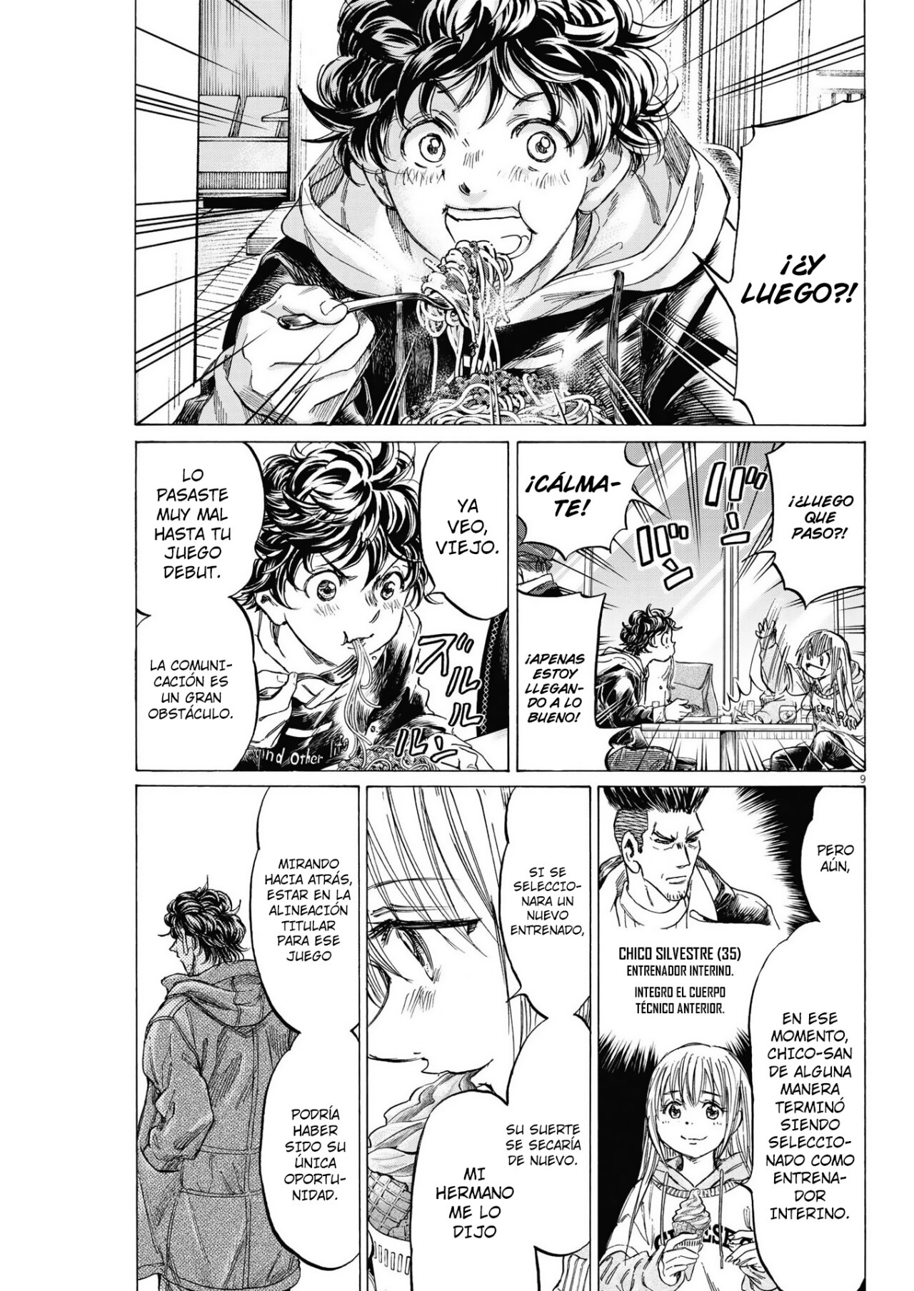Read Ao ashi Español Manga Online