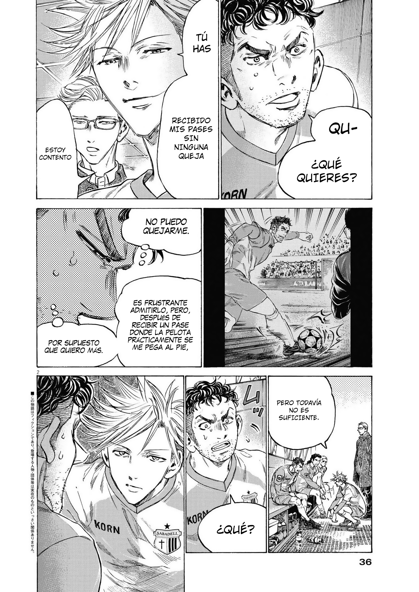 Read Ao ashi Español Manga Online