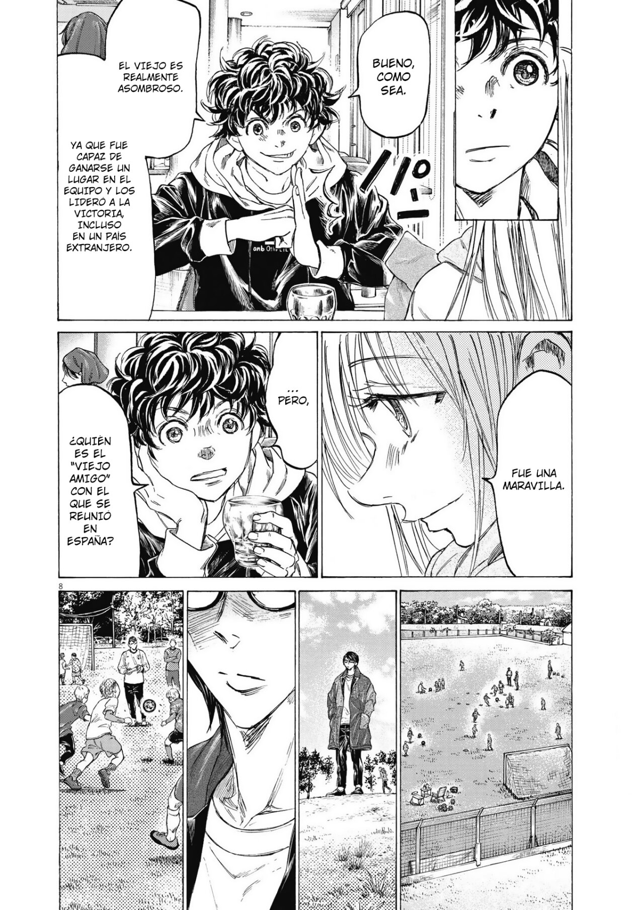 Read Ao ashi Español Manga Online