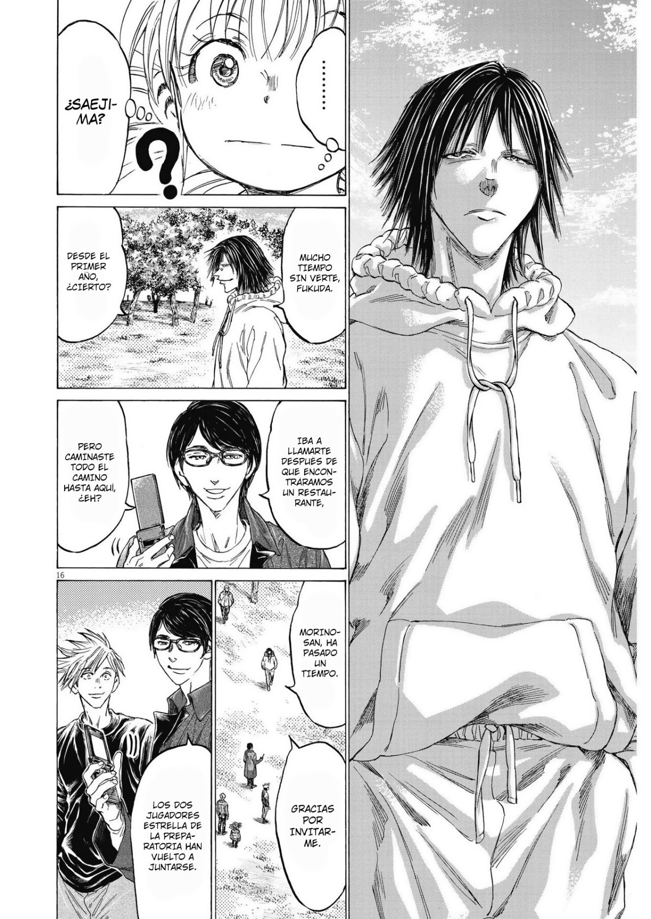 Read Ao ashi Español Manga Online