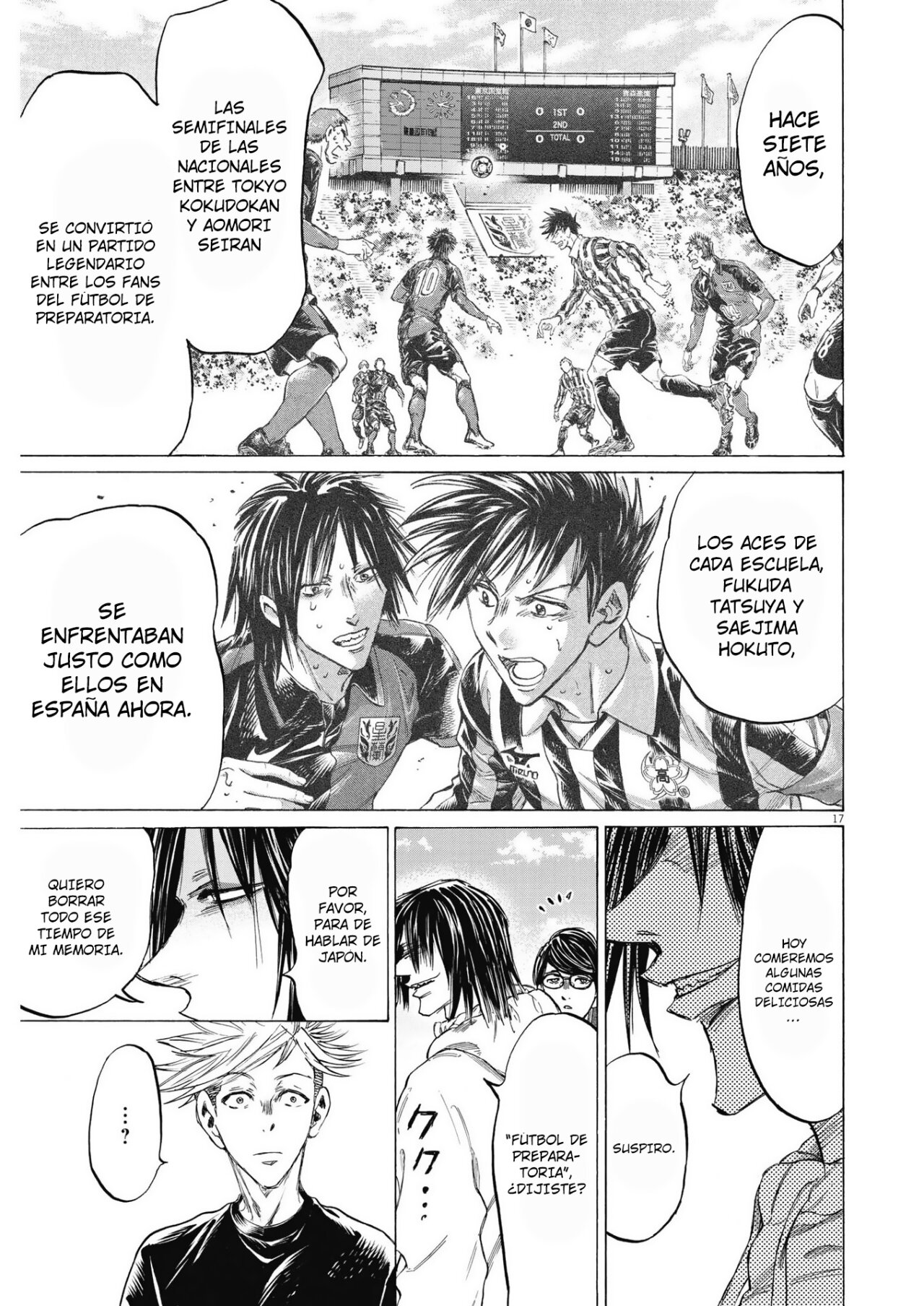 Read Ao ashi Español Manga Online