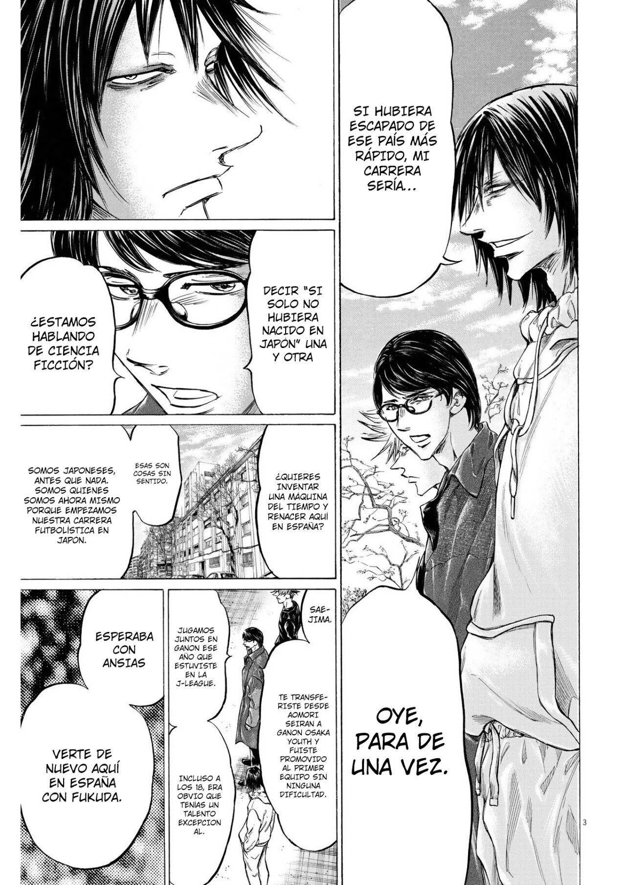 Read Ao ashi Español Manga Online