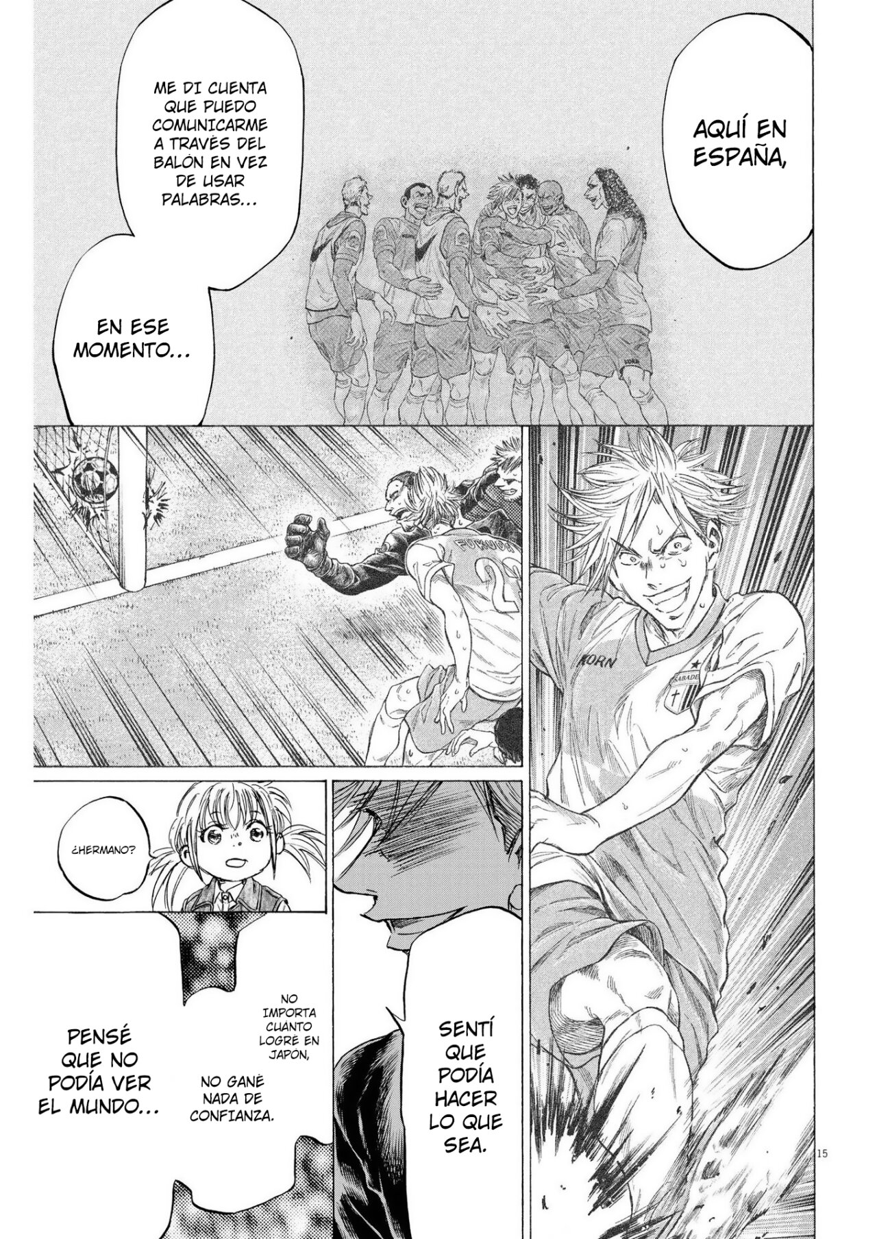 Read Ao ashi Español Manga Online