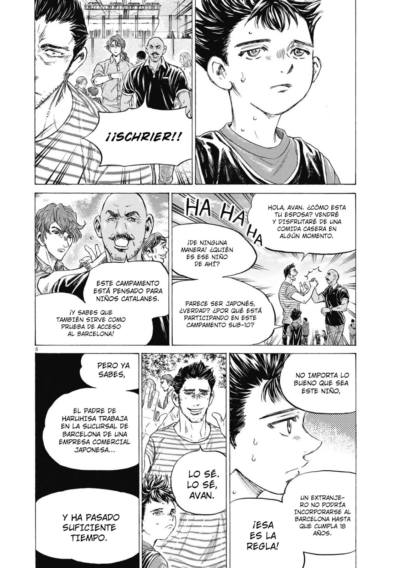 Read Ao ashi Español Manga Online