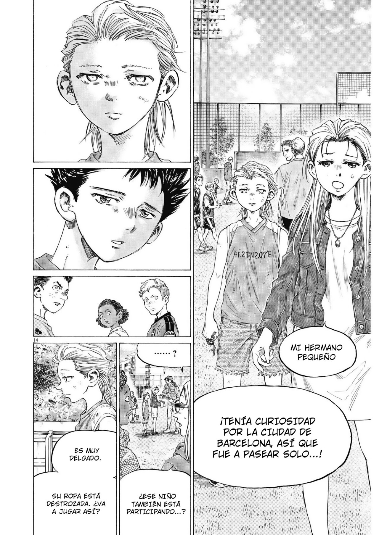 Read Ao ashi Español Manga Online