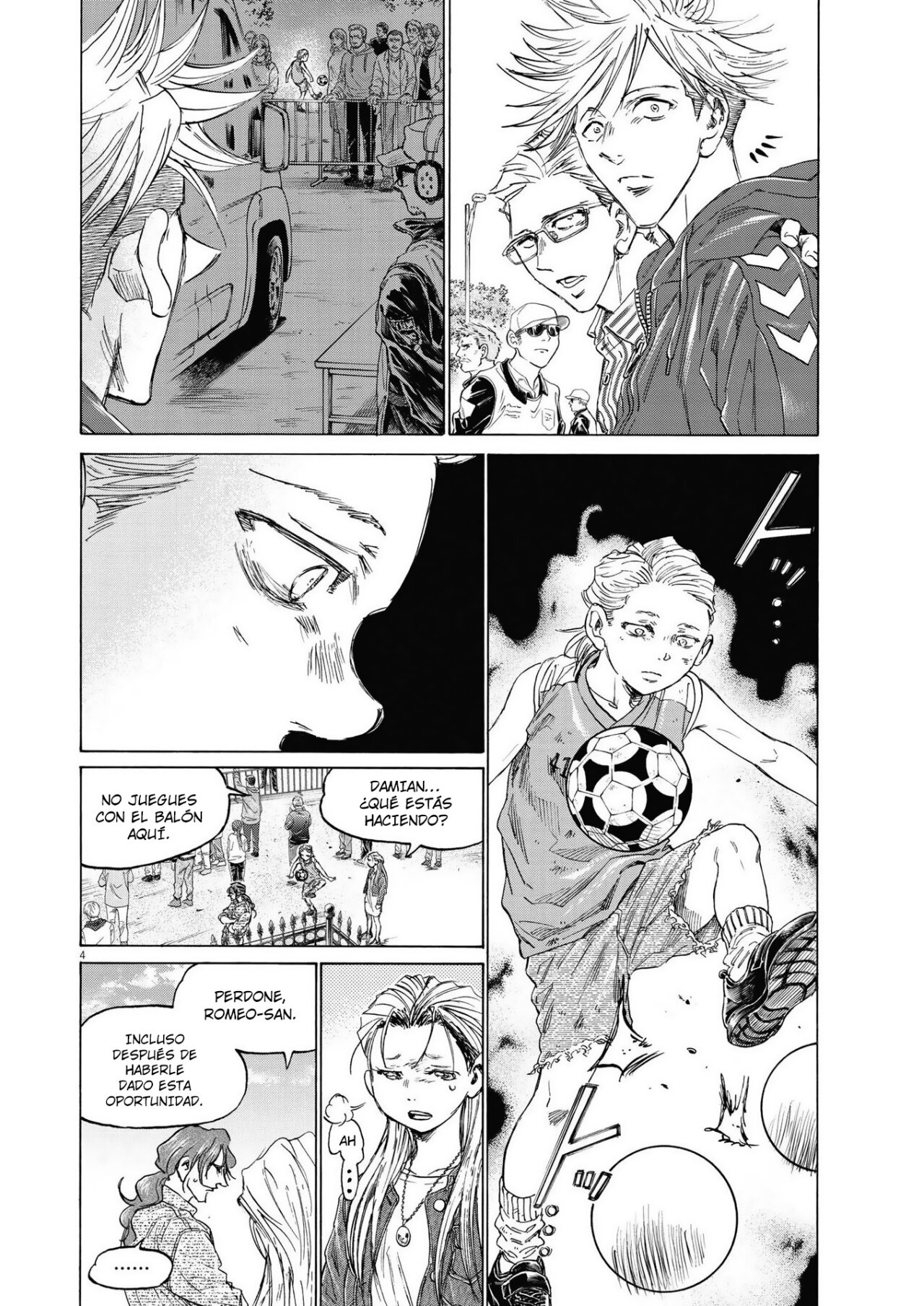 Read Ao ashi Español Manga Online