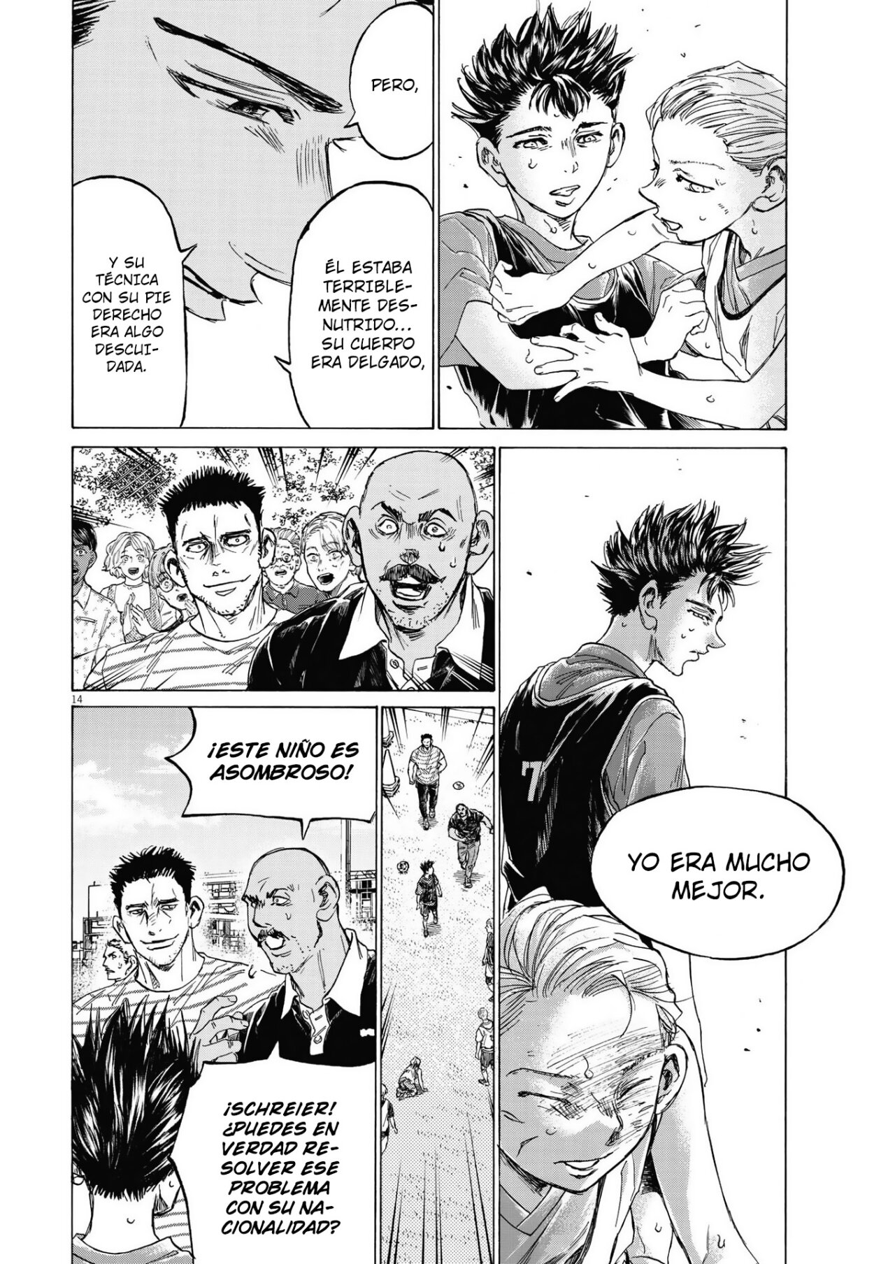 Read Ao ashi Español Manga Online
