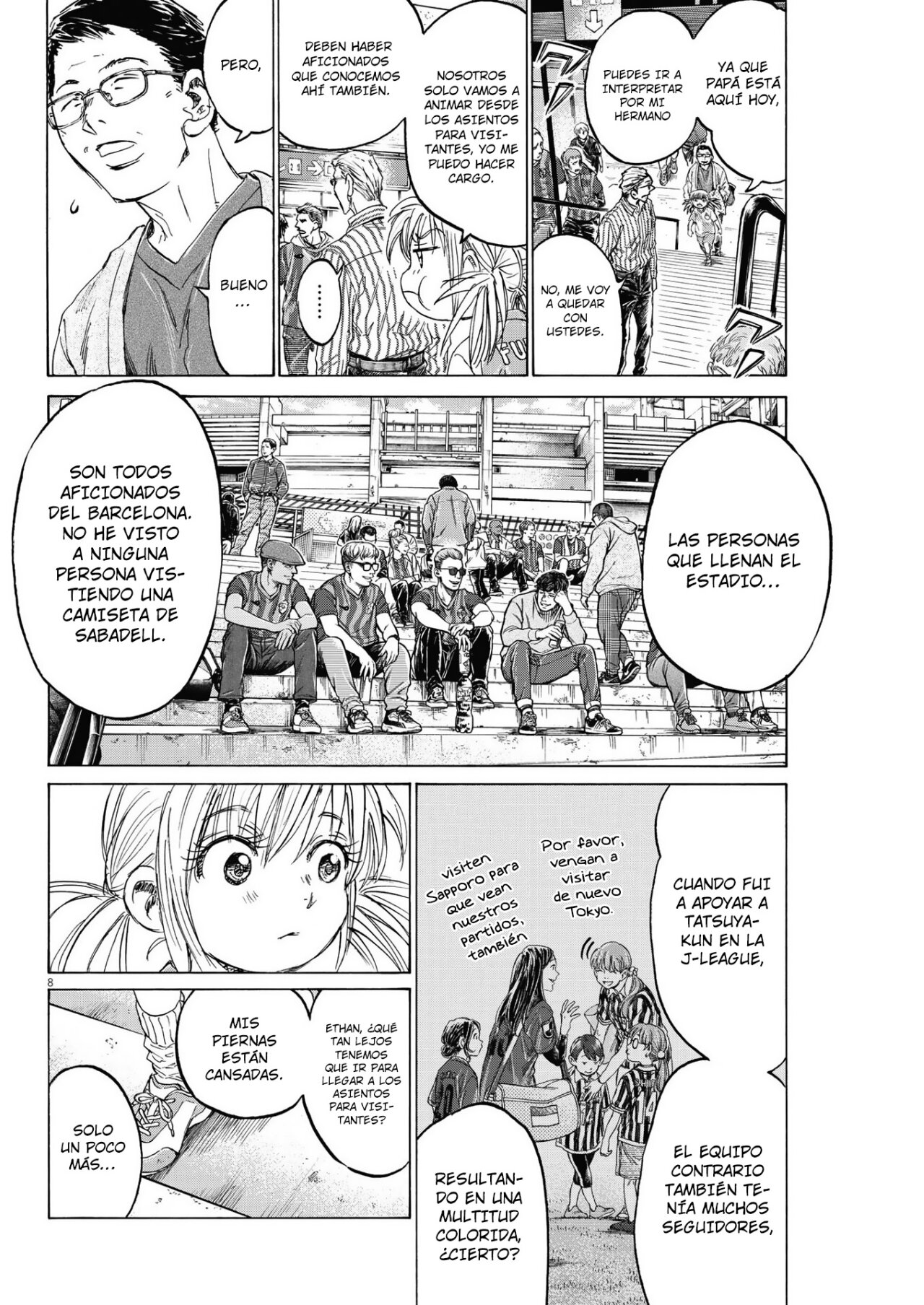 Read Ao ashi Español Manga Online