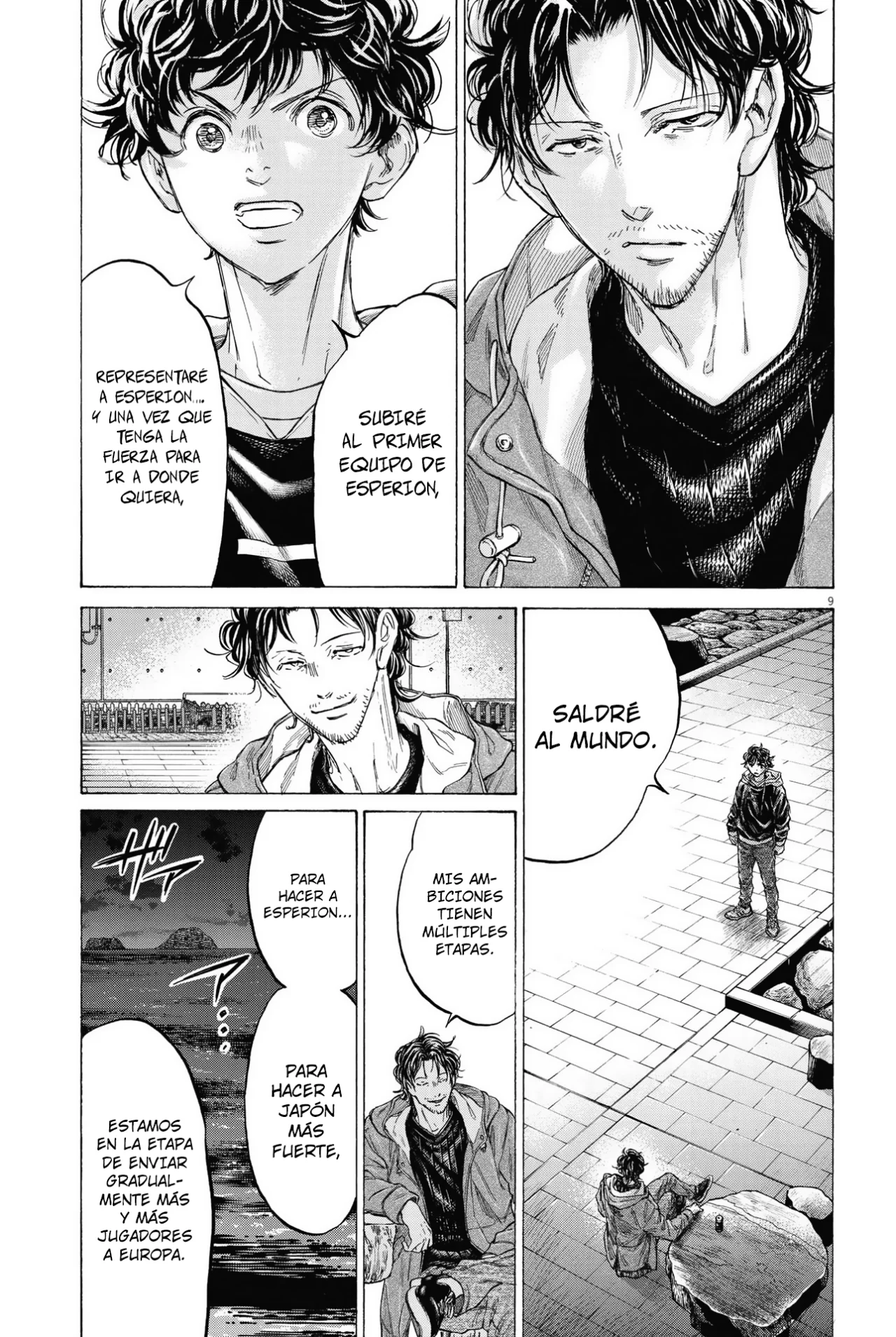 Read Ao ashi Español Manga Online