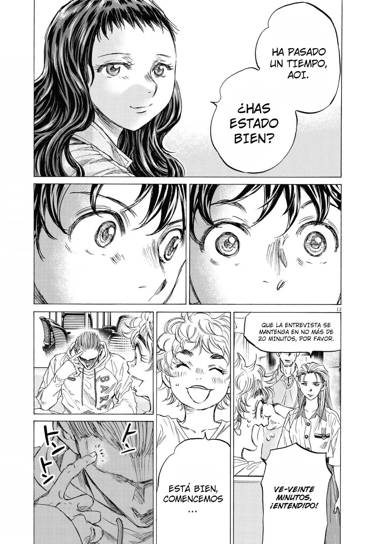 Read Ao ashi Español Manga Online
