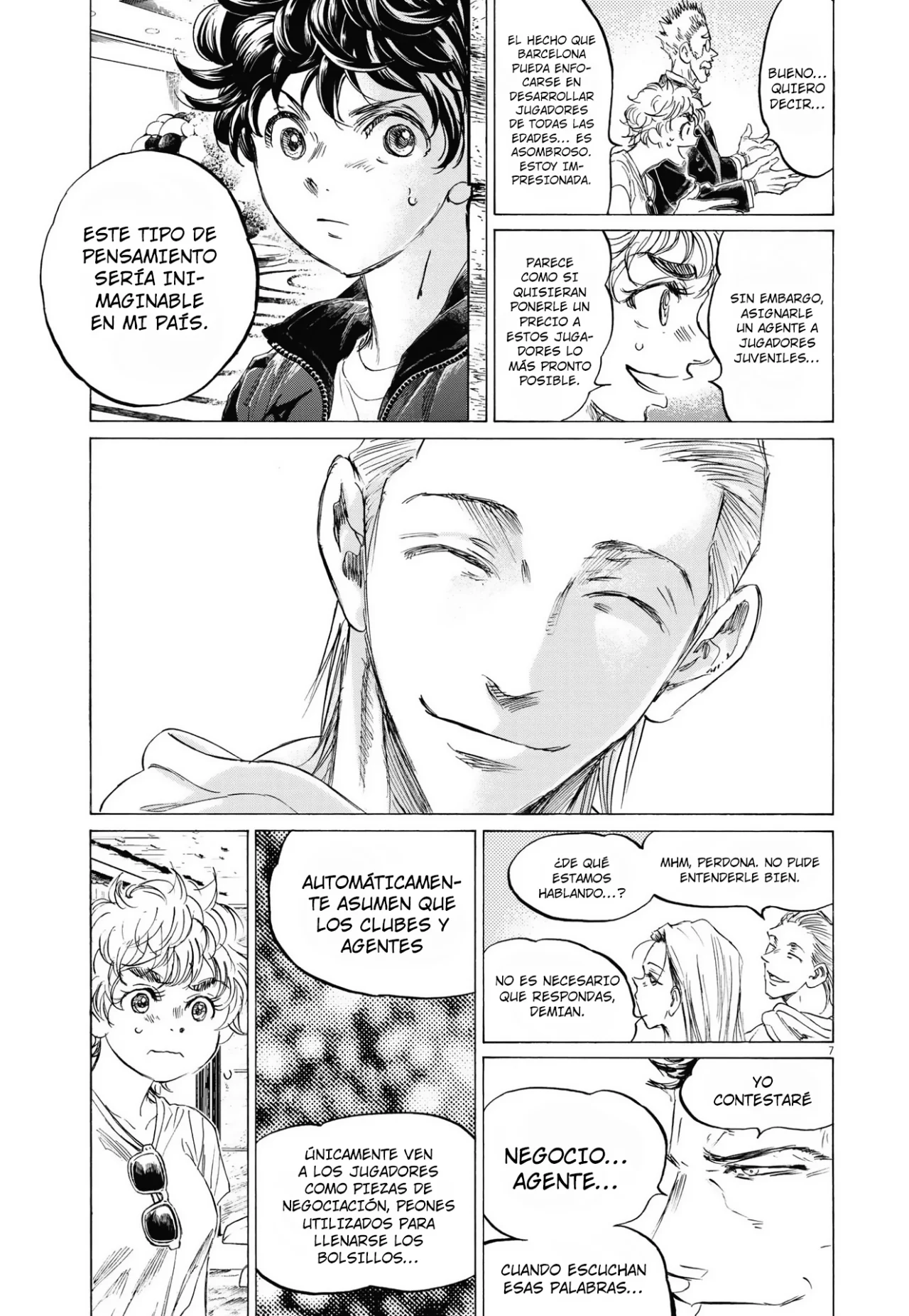 Read Ao ashi Español Manga Online