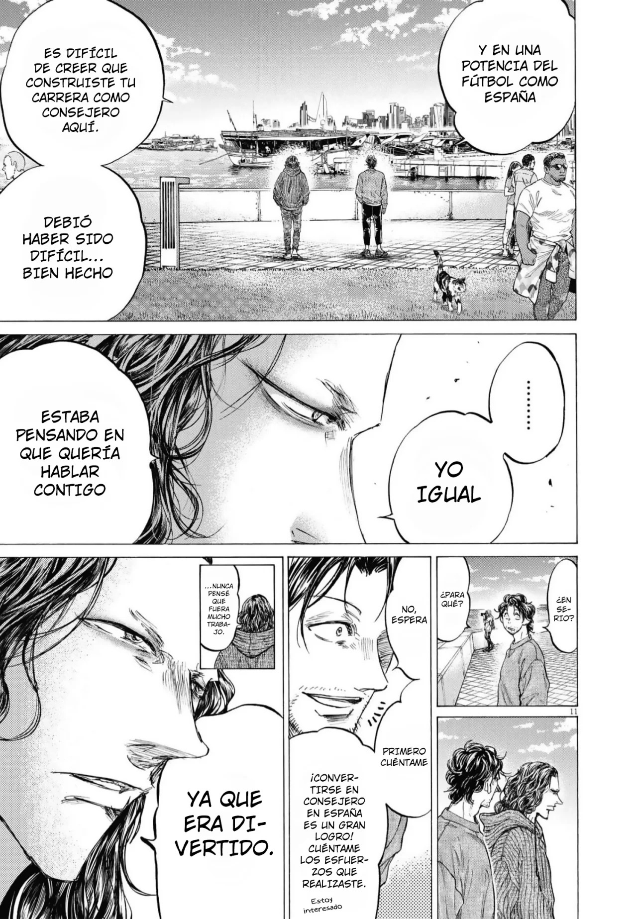 Read Ao ashi Español Manga Online