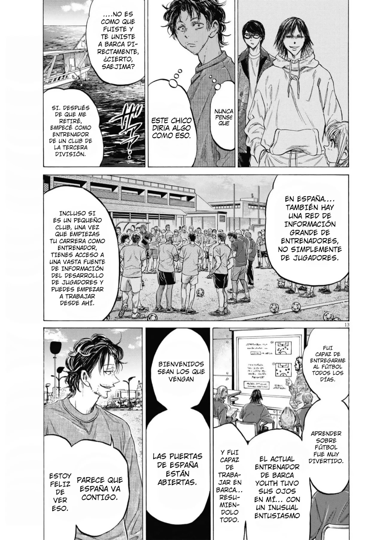 Read Ao ashi Español Manga Online