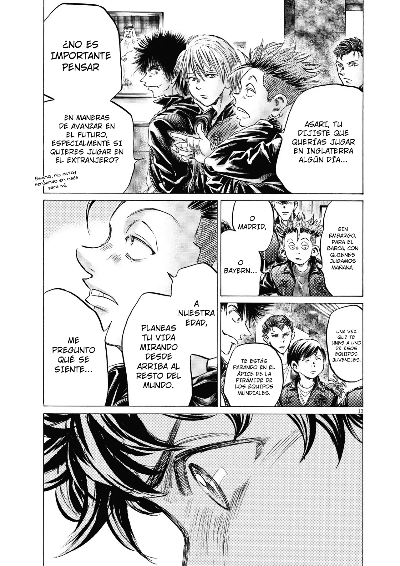 Read Ao ashi Español Manga Online