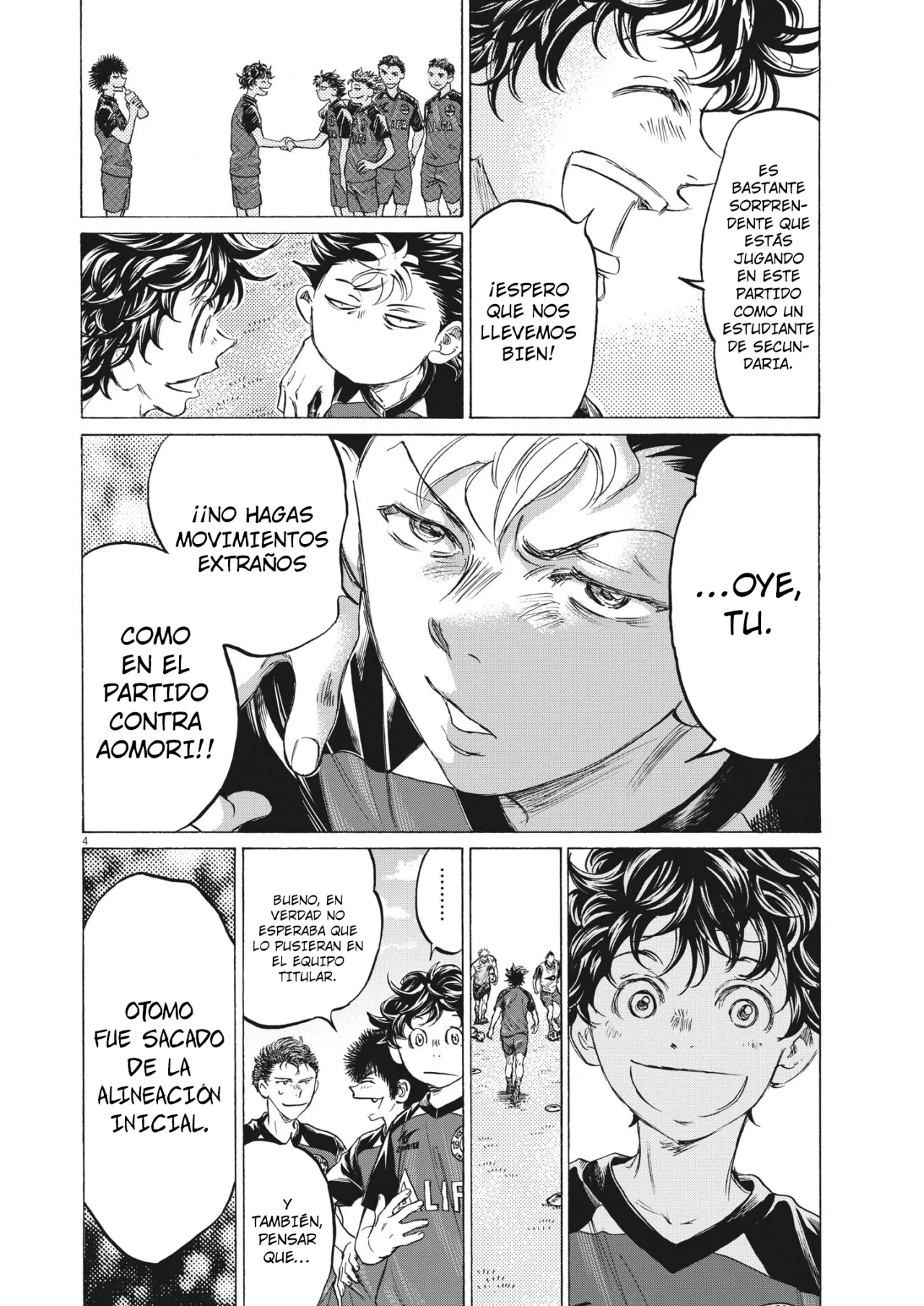 Read Ao ashi Español Manga Online