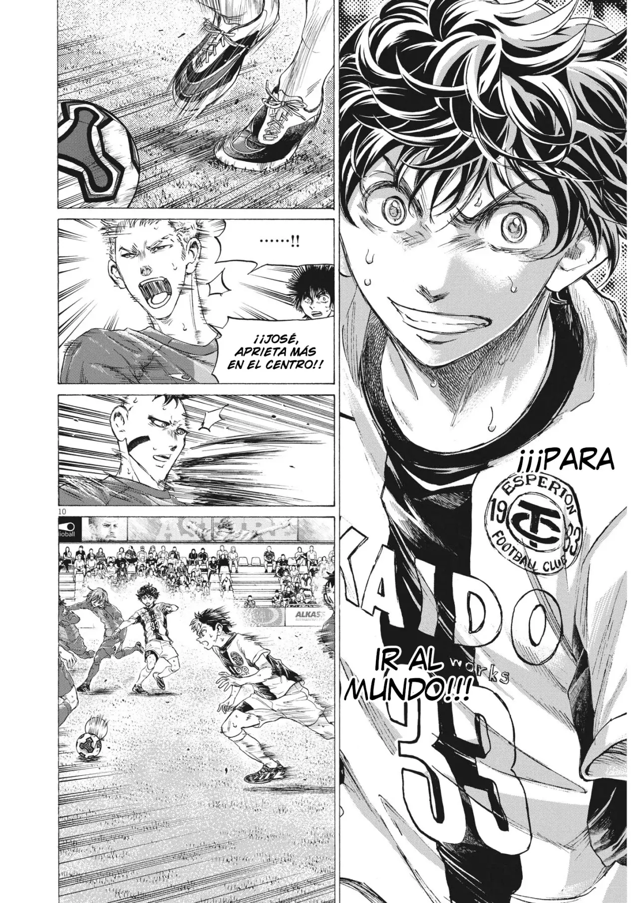 Read Ao ashi Español Manga Online