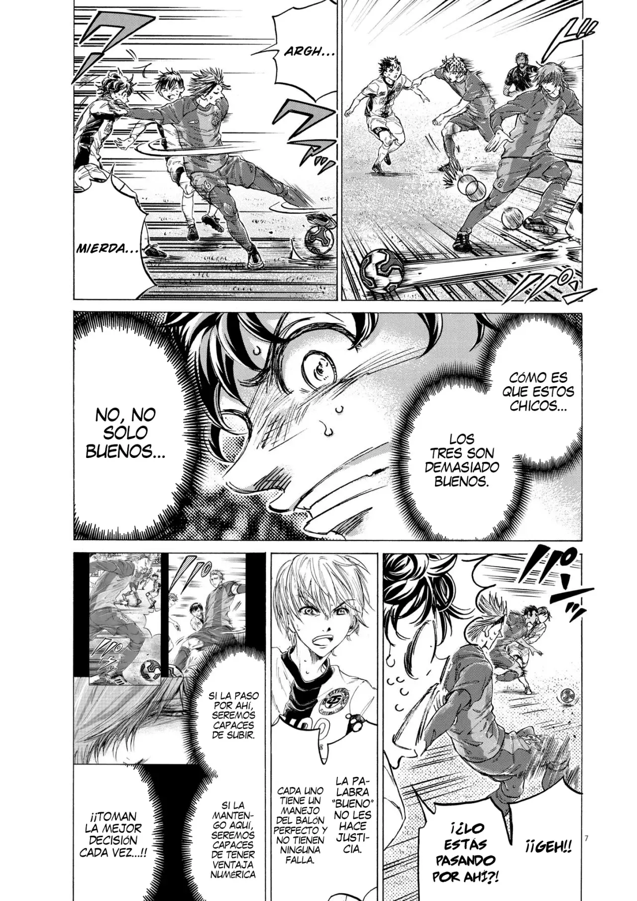 Read Ao ashi Español Manga Online