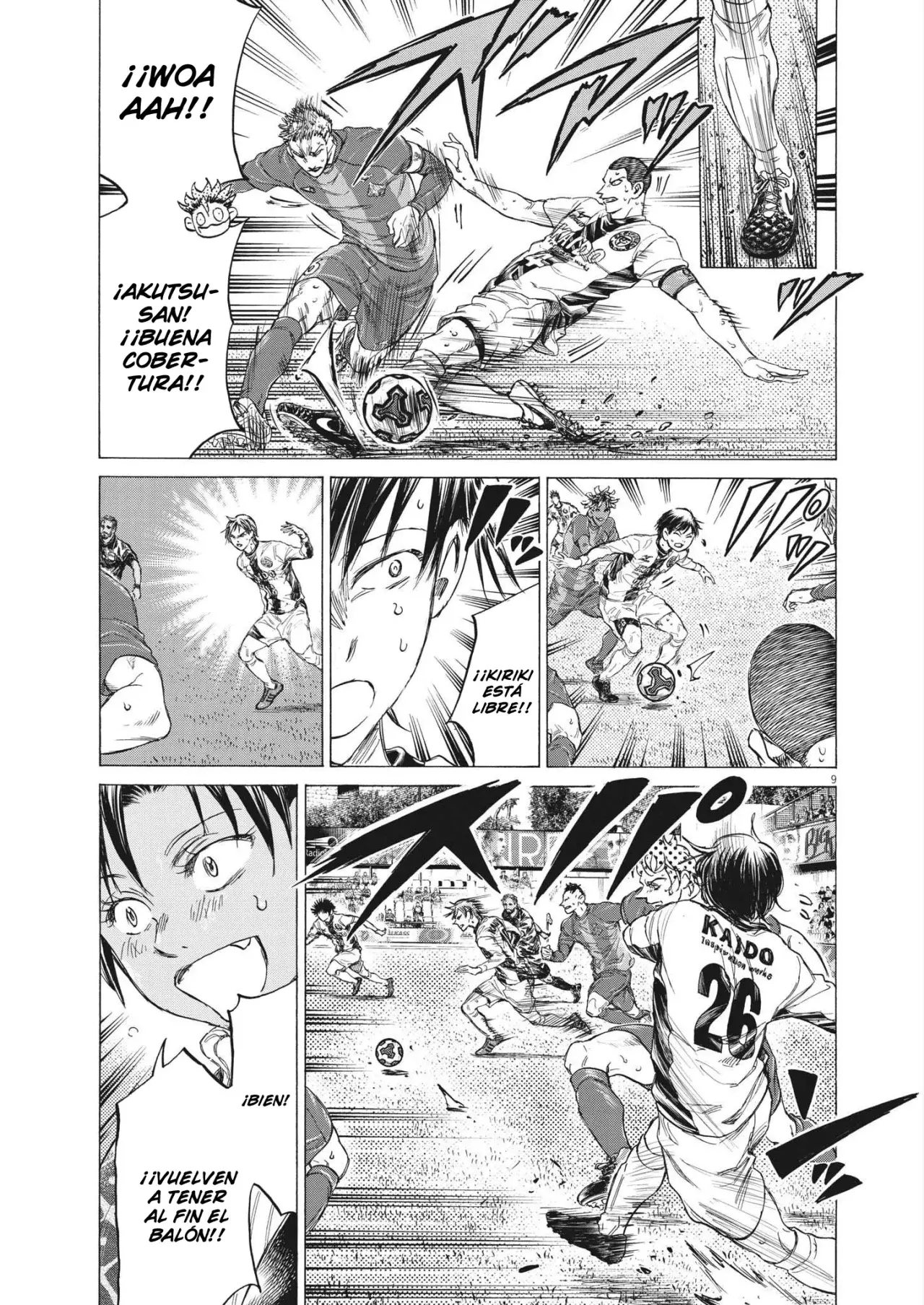 Read Ao ashi Español Manga Online