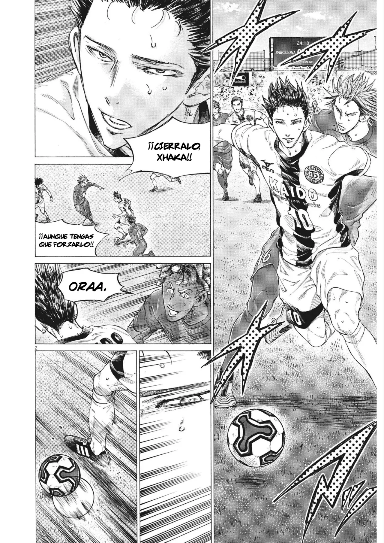 Read Ao ashi Español Manga Online