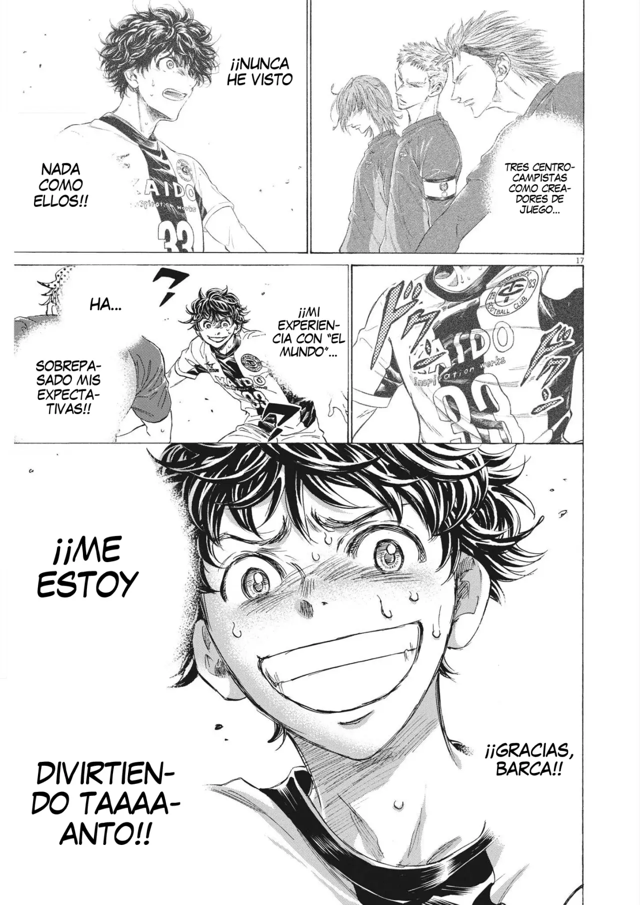 Read Ao ashi Español Manga Online