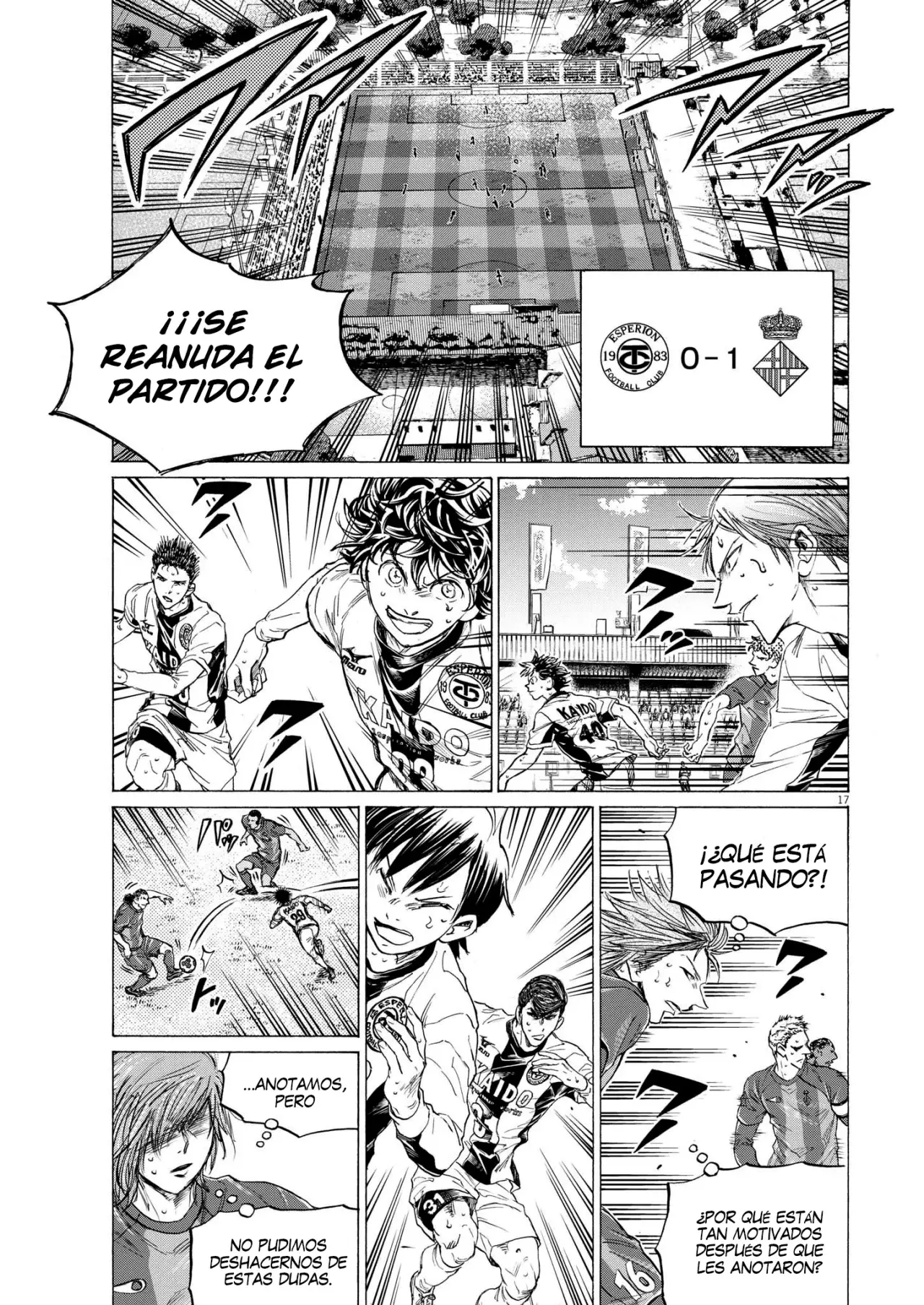 Read Ao ashi Español Manga Online