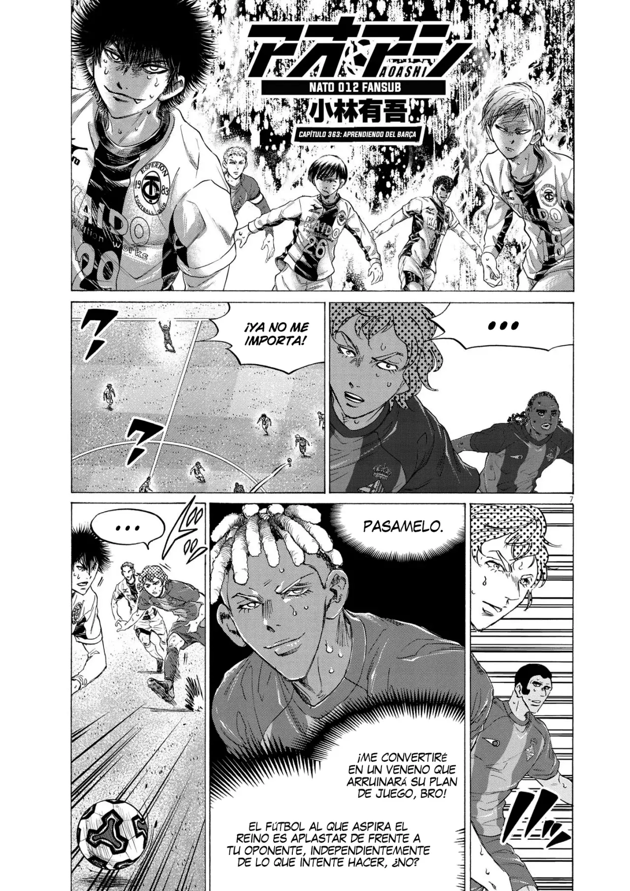 Read Ao ashi Español Manga Online