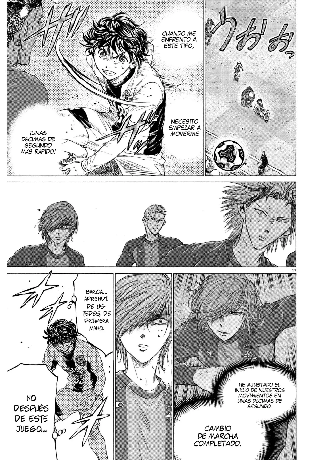 Read Ao ashi Español Manga Online