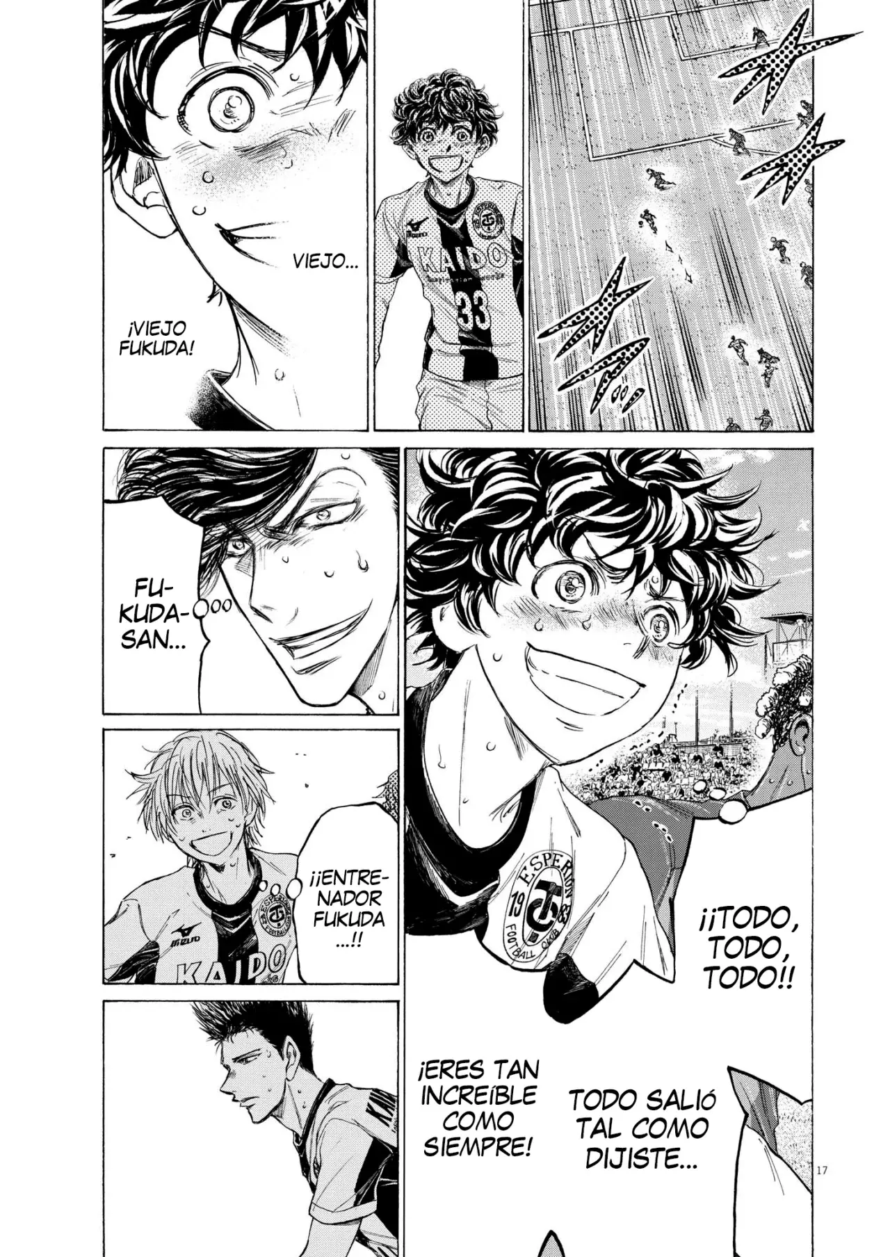 Read Ao ashi Español Manga Online