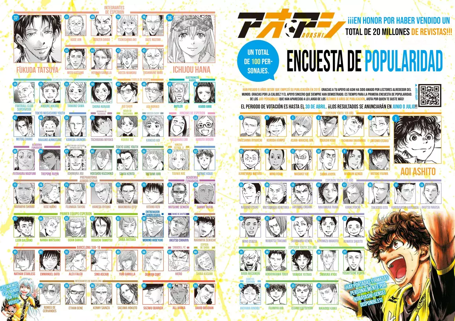 Read Ao ashi Español Manga Online