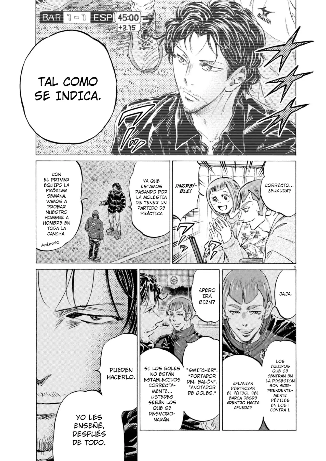 Read Ao ashi Español Manga Online