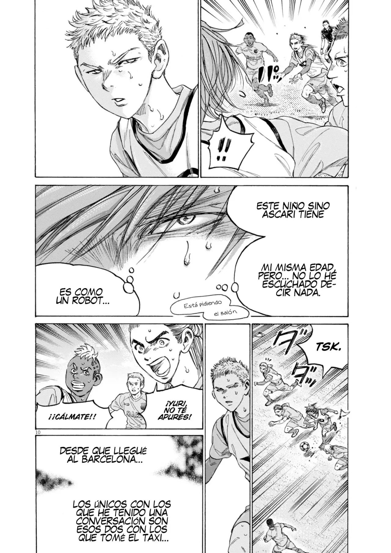 Read Ao ashi Español Manga Online